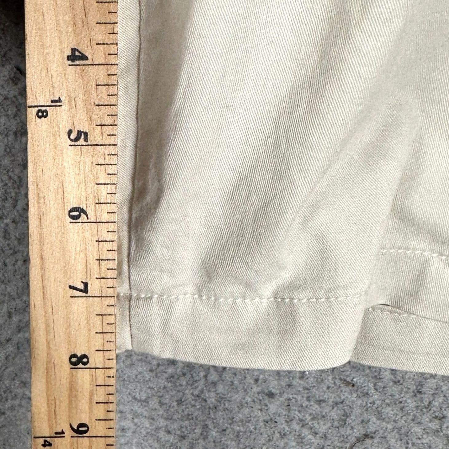 Gap Gap Easy Essential Shorts Mens XL 8 Beige Khaki Chino Elastic Waist Stretch Shorts Size US 38 / EU 54 - 7 Thumbnail
