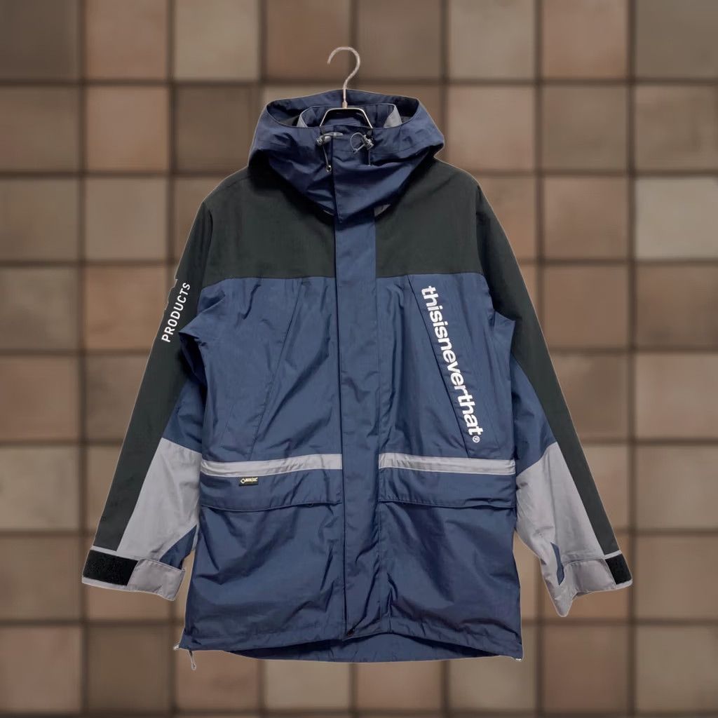 thisisneverthat thisisneverthat GORE-TEX Mountain Parka Jacket Navy Men M Size US M / EU 48-50 / 2 - 1 Thumbnail