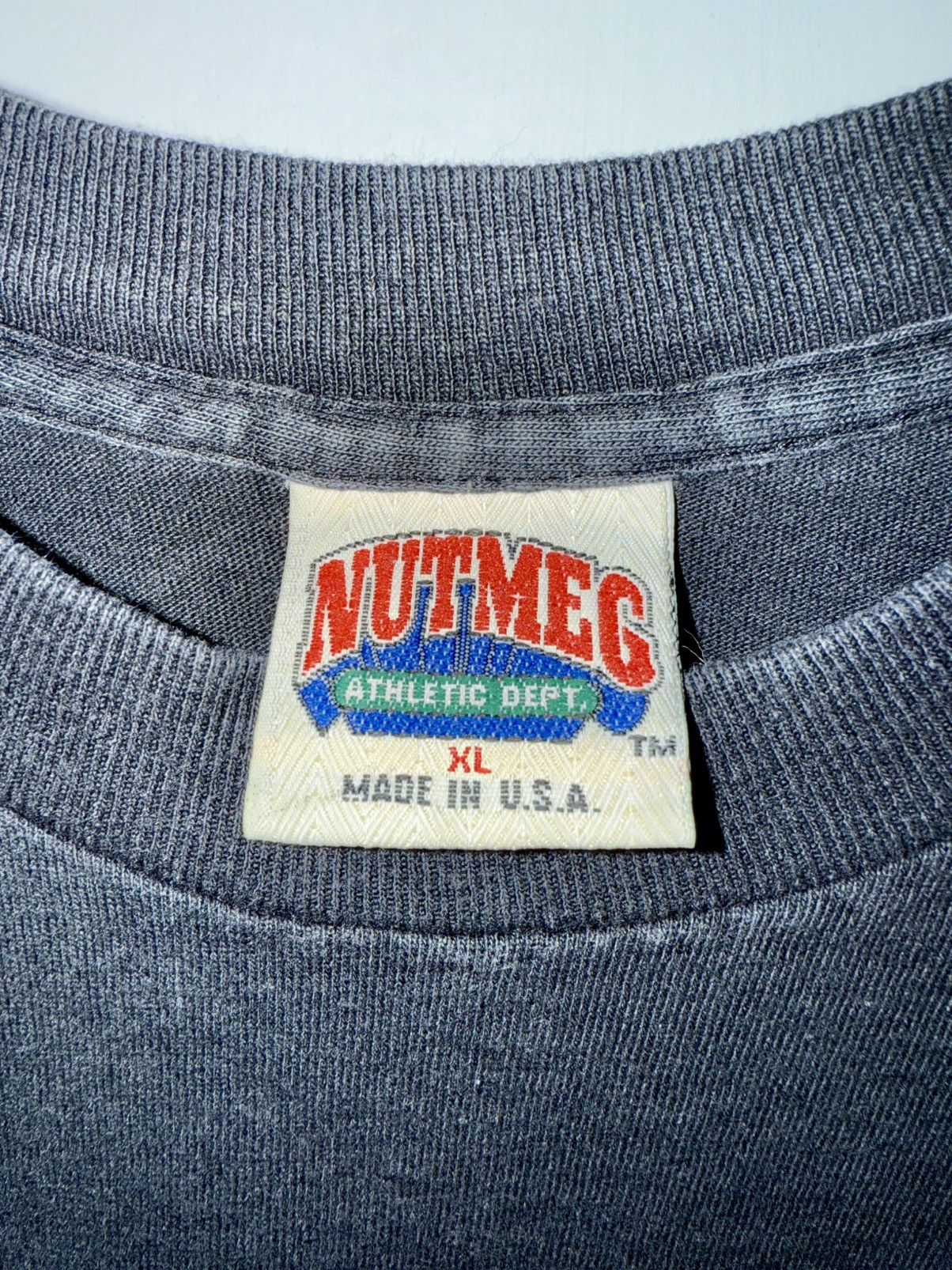 Nutmeg Vintage Michael Jordan Nutmeg Mills Shirt Size US XL / EU 56 / 4 - 3 Thumbnail