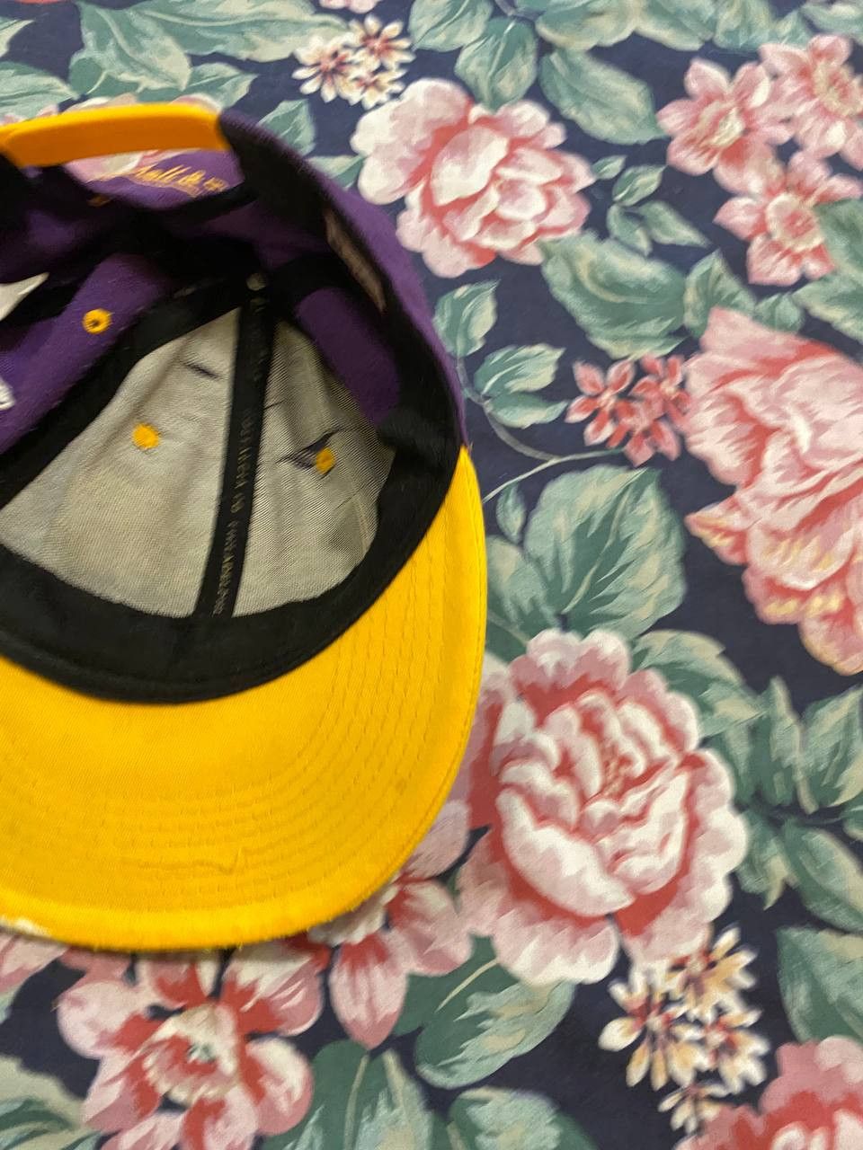Mitchell & Ness Hats Vintage Mitchell & Ness big logo Lakers Cap Y2K Size ONE SIZE - 11 Thumbnail