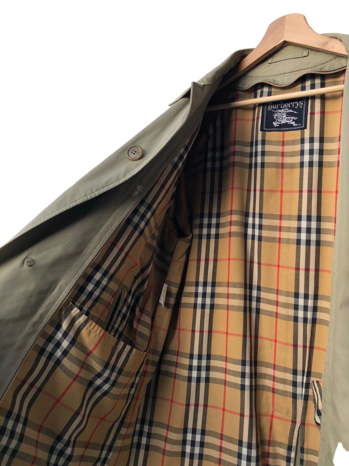 Burberry Vintage Burberry Trench Coat Size US L / EU 52-54 / 3 - 5 Thumbnail
