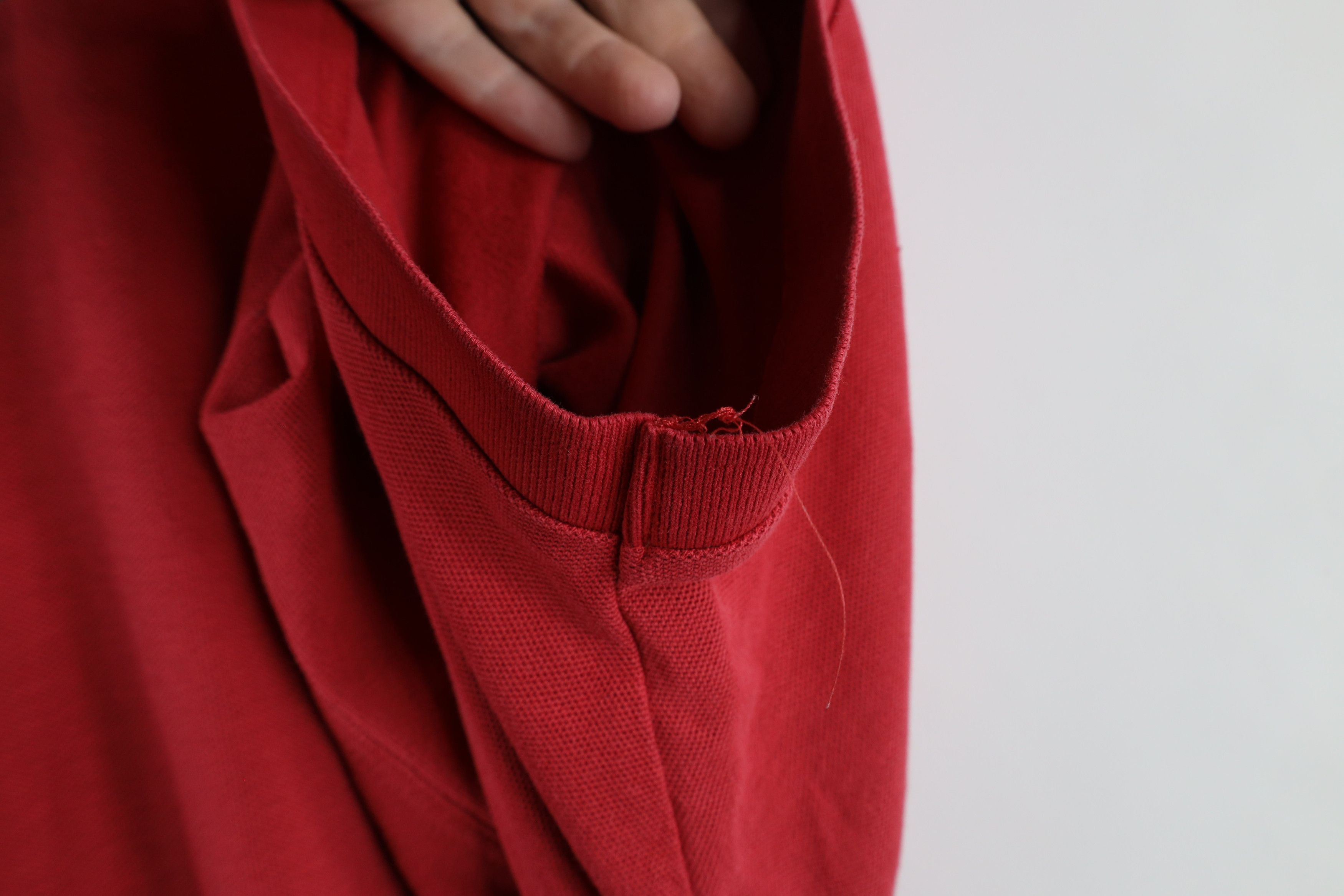 Nike × Vintage Vintage Nike Golf Travis Scott Mini Swoosh Polo Shirt Red Size US XXL / EU 58 / 5 - 5 Thumbnail