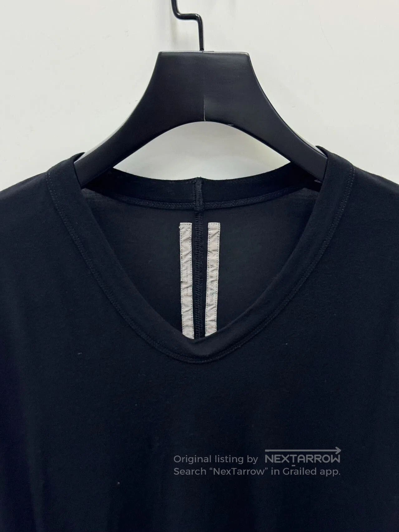 Rick Owens Rick Owens Black V-Neck Sleeveless Top. Size US XS / EU 42 / 0 - 4 Thumbnail