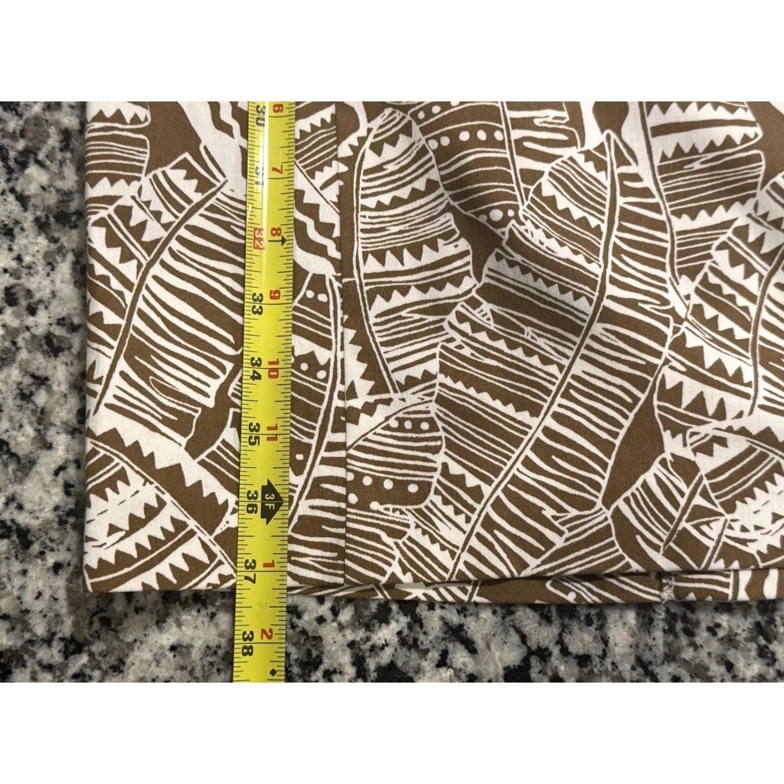 J.McLaughlin J. McLaughlin Anne Midi Dress Brown Palm Leaf Sleeveless Crew Neck Zip Sz 2, NWT, Sheath, 76% Rayon 21% Nylon 3% Spandex, Casual Womens Dress Client 2 Size XS / US 0-2 / IT 36-38 - 2 Thumbnail