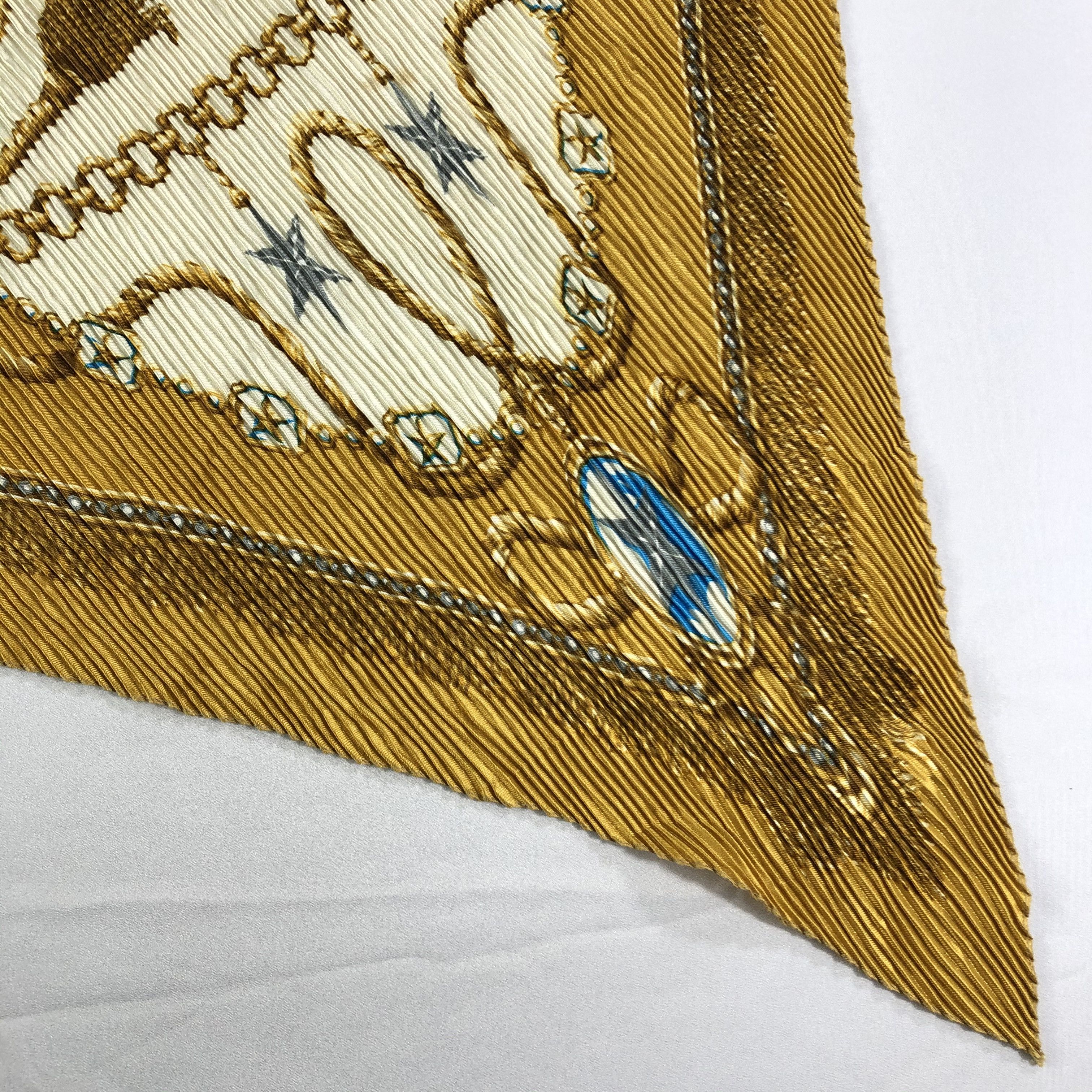 Vintage Vintage Silk Scarf Size ONE SIZE - 4 Thumbnail