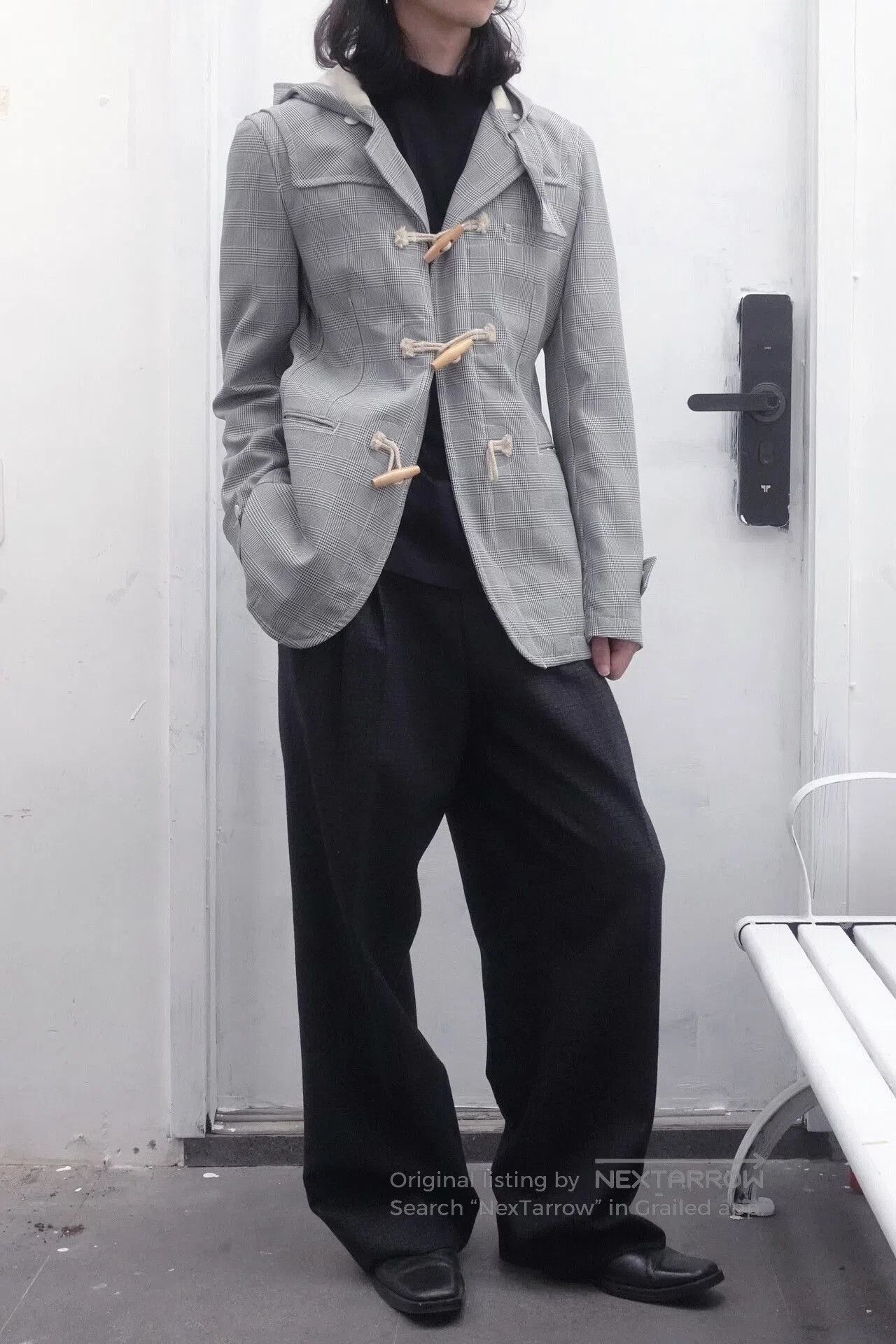 Comme des Garcons Homme Plus comme des garcons hooded suit jacket. Size US M / EU 48-50 / 2 - 3 Thumbnail