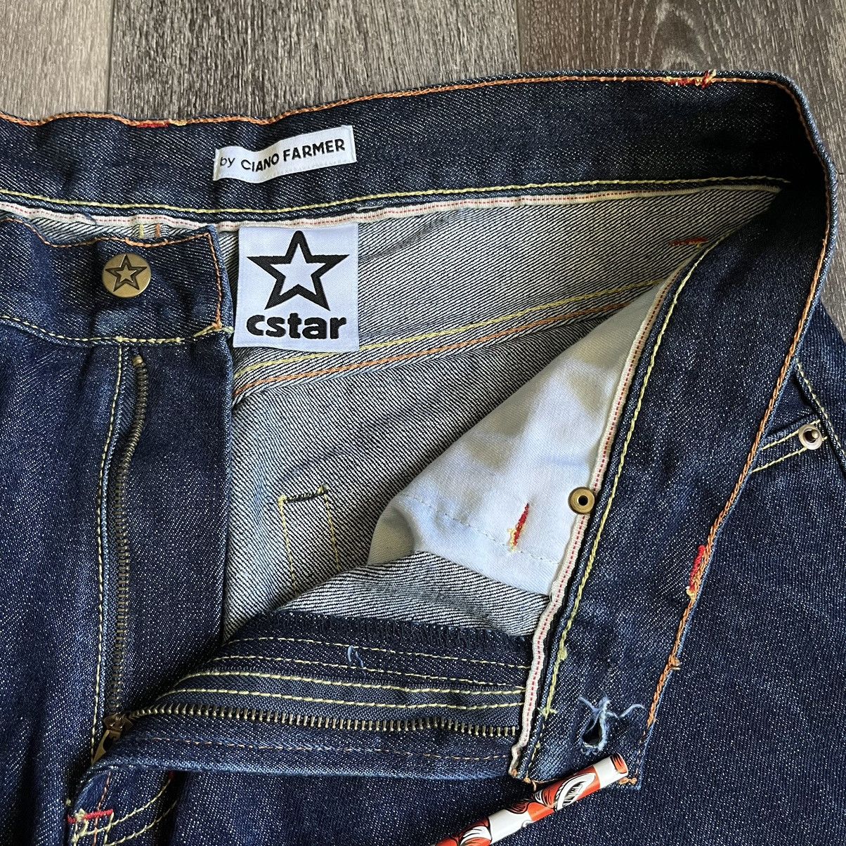 Ciano Farmer Vintage Ciano Farmer C Star Japanese Face Denim Jeans 36x32 Size US 36 / EU 52 - 9 Thumbnail