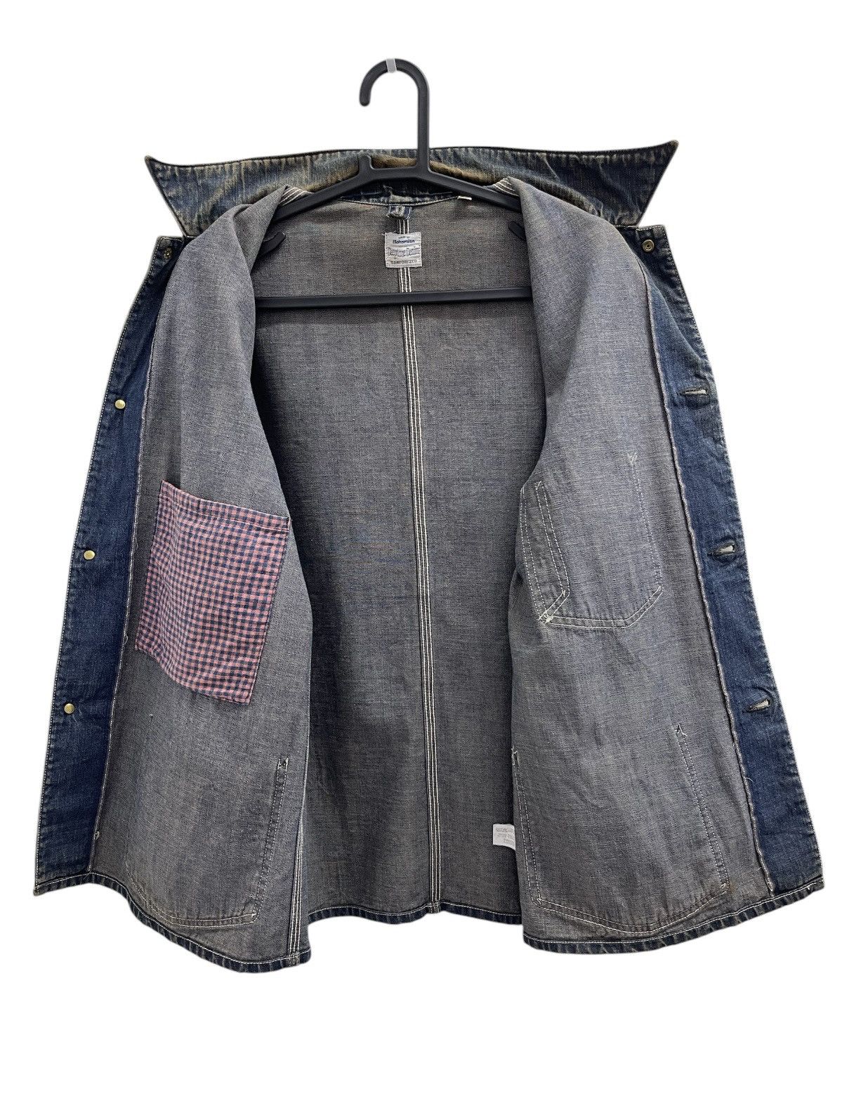 Japanese Brand Bohemian's Deeptone Denim Jacket Size US S / EU 44-46 / 1 - 10 Thumbnail