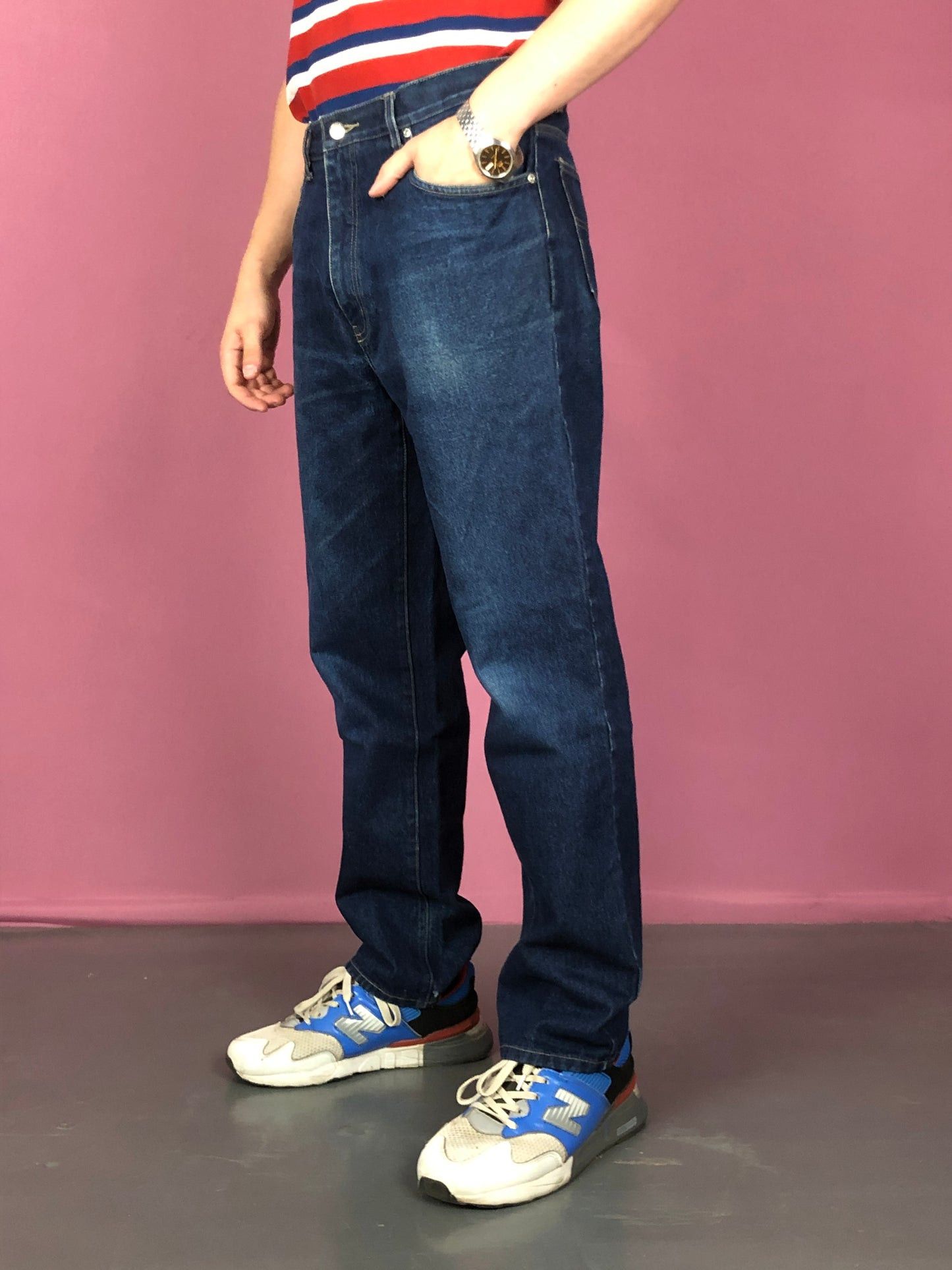 Vintage × Yves Saint Laurent Yves Saint Laurent Vintage Men's Jeans - 34 Size US 34 / EU 50 - 1 Thumbnail