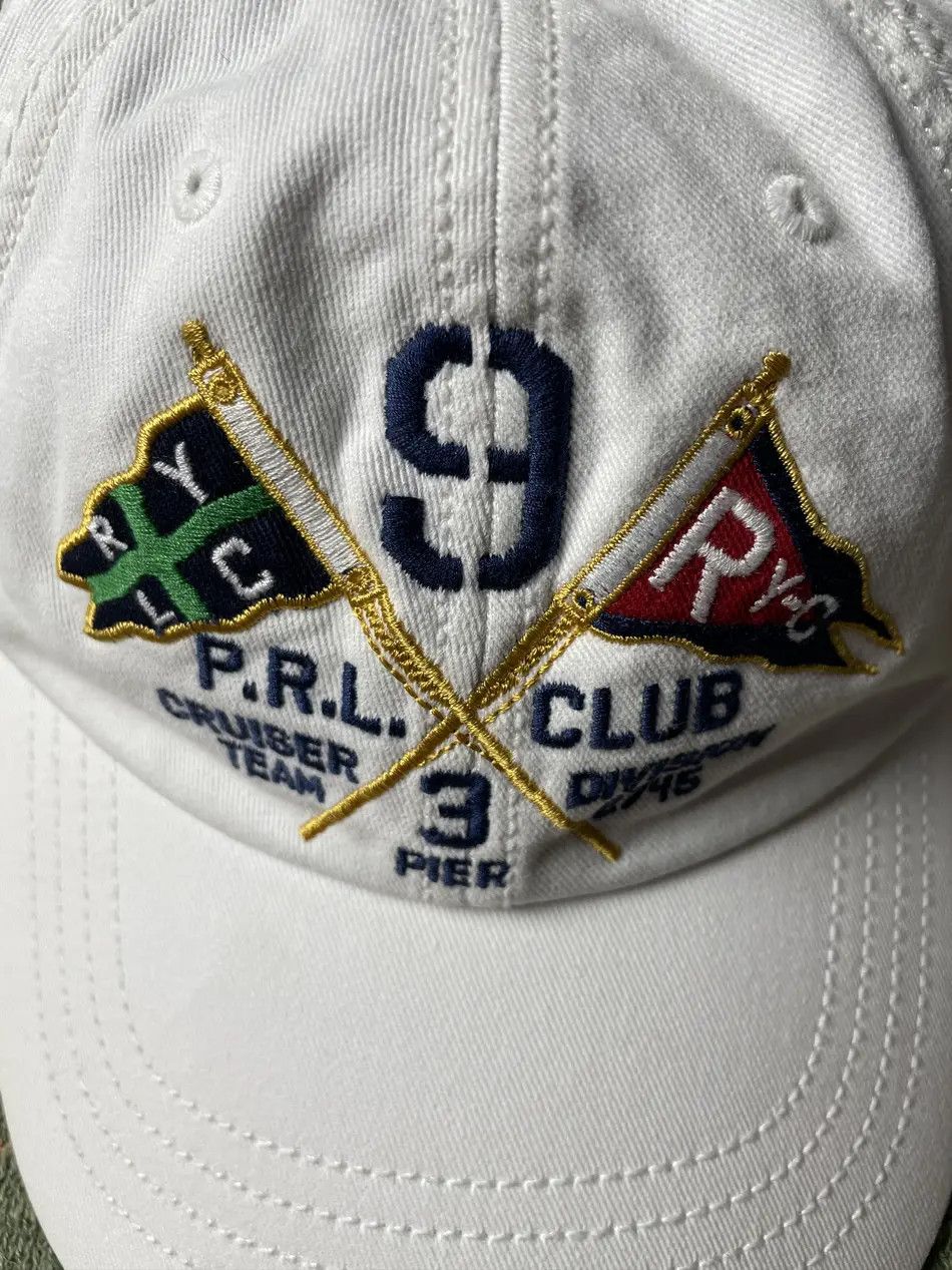 Polo Ralph Lauren Polo Ralph Lauren Rare Leather Baseball Hat cap Size ONE SIZE - 3 Thumbnail