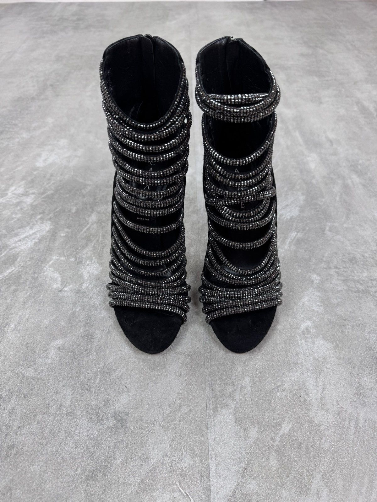 Casadei Casadei open crystal ankle high heels Women’s size 40 Size US 9 / IT 39 - 8 Thumbnail