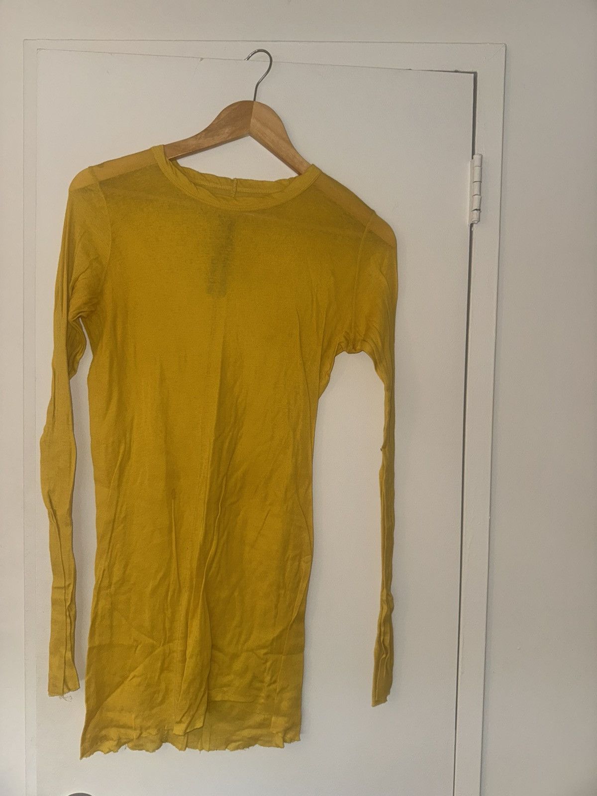 Rick Owens Rick Owens long sleeve soft cotton US medium Size US M / EU 48-50 / 2 - 4 Thumbnail