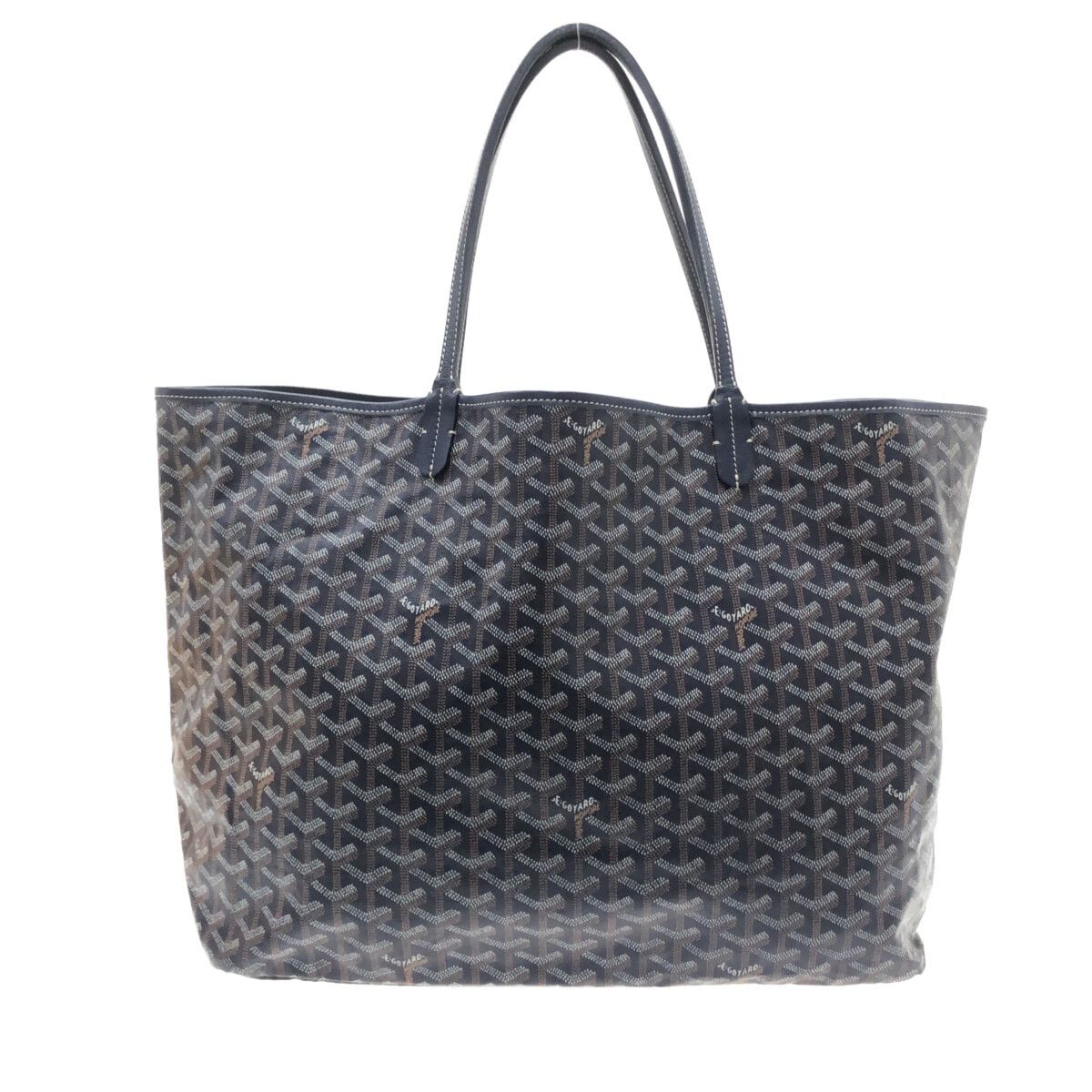 Goyard Artois Tote Coated Leather Canvas MM Handbag In Aqua Blue