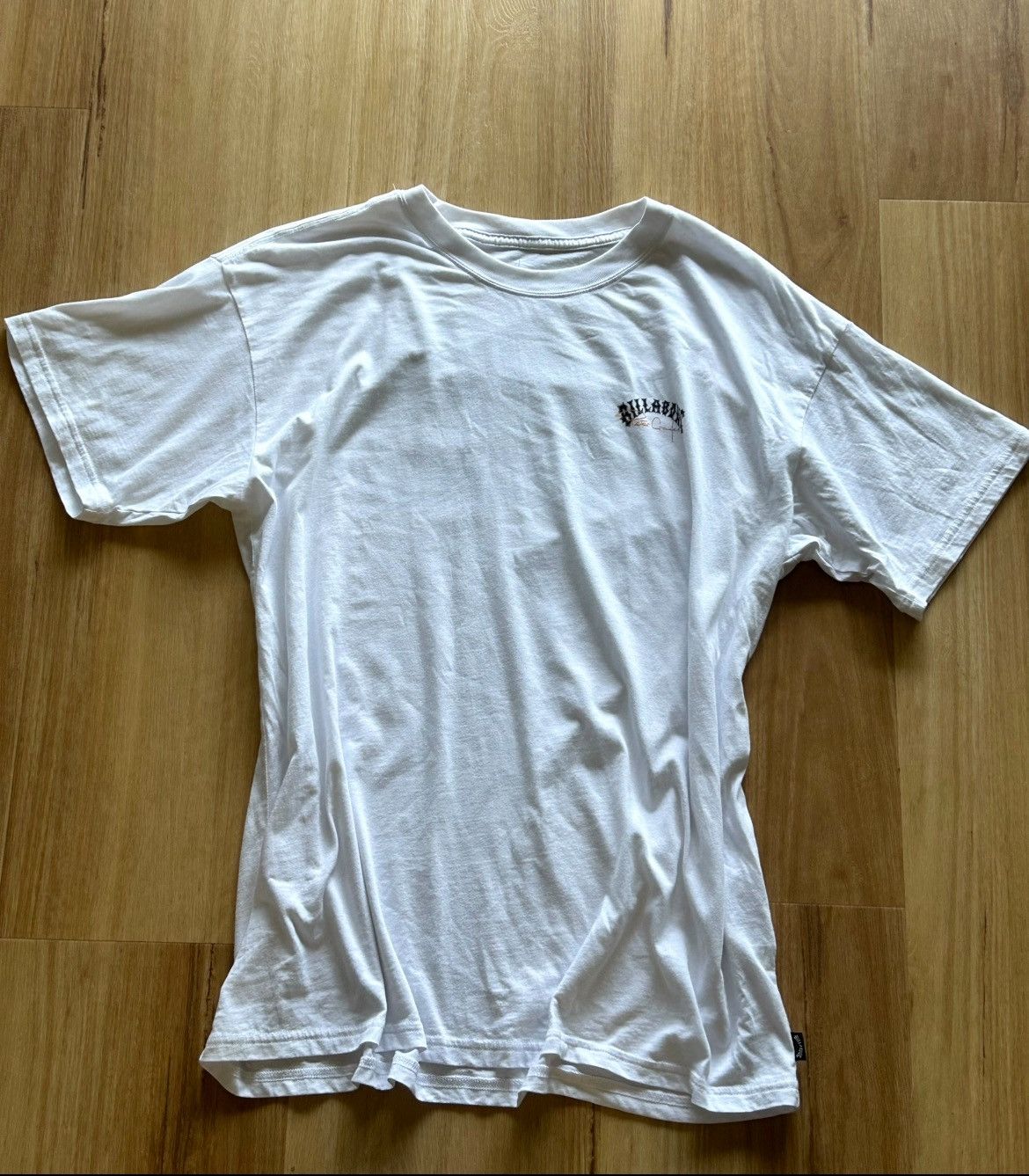 Billabong PETER CRAWFORD X BILLABONG graphic white tee Size US XL / EU 56 / 4 - 1 Thumbnail