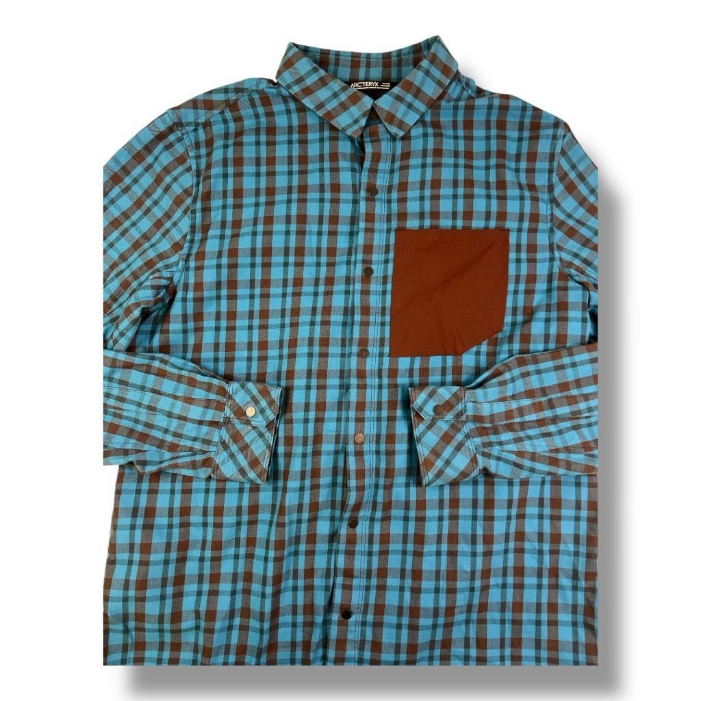Arc'teryx Arc’teryx Bernal Snap Button Plaid Shirt Size Medium Size US M / EU 48-50 / 2 - 2 Thumbnail