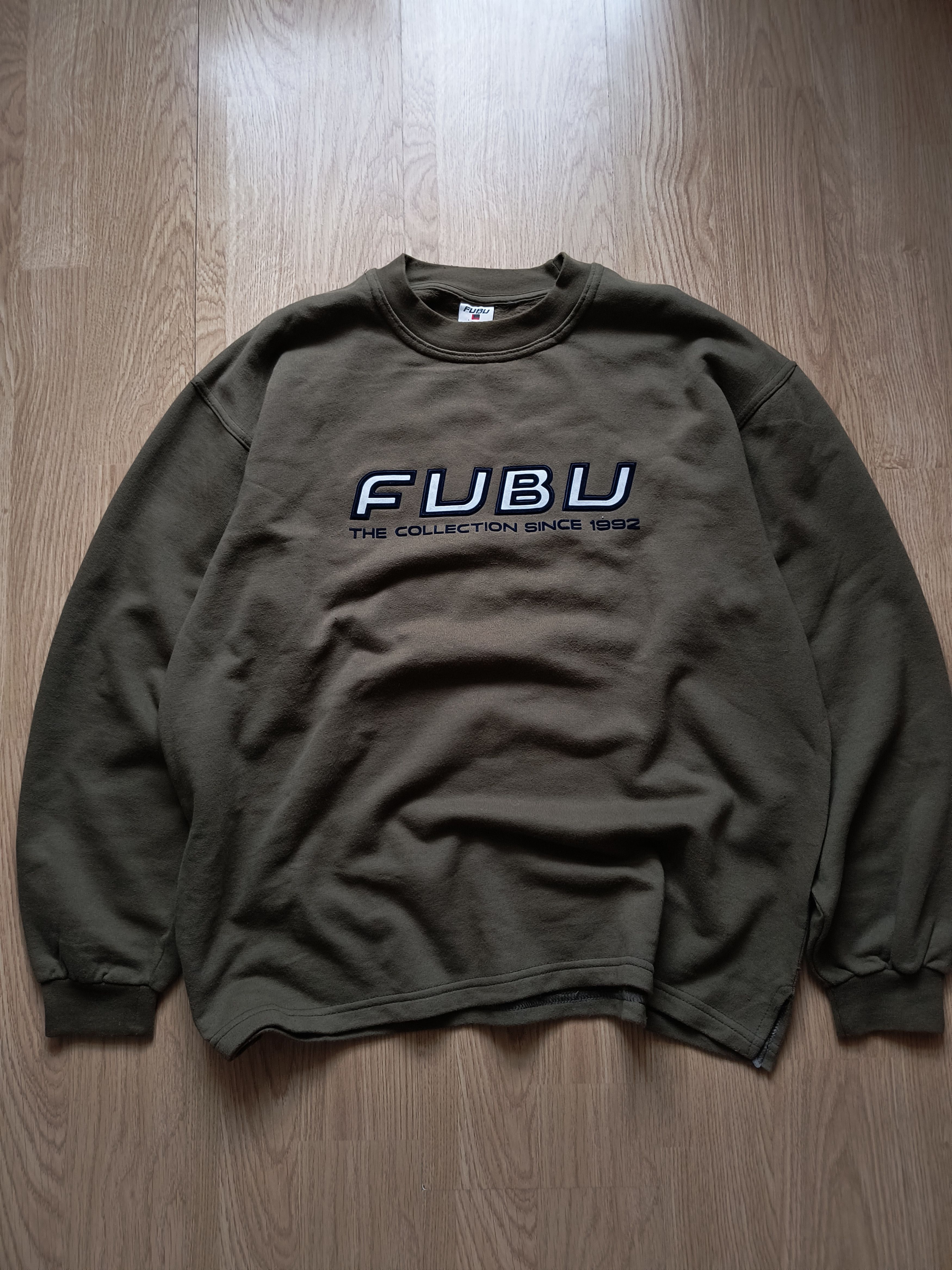 Fubu Vintage Fubu creawneck sweathshirt y2k 90's rap sk8 Size US L / EU 52-54 / 3 - 1 Thumbnail