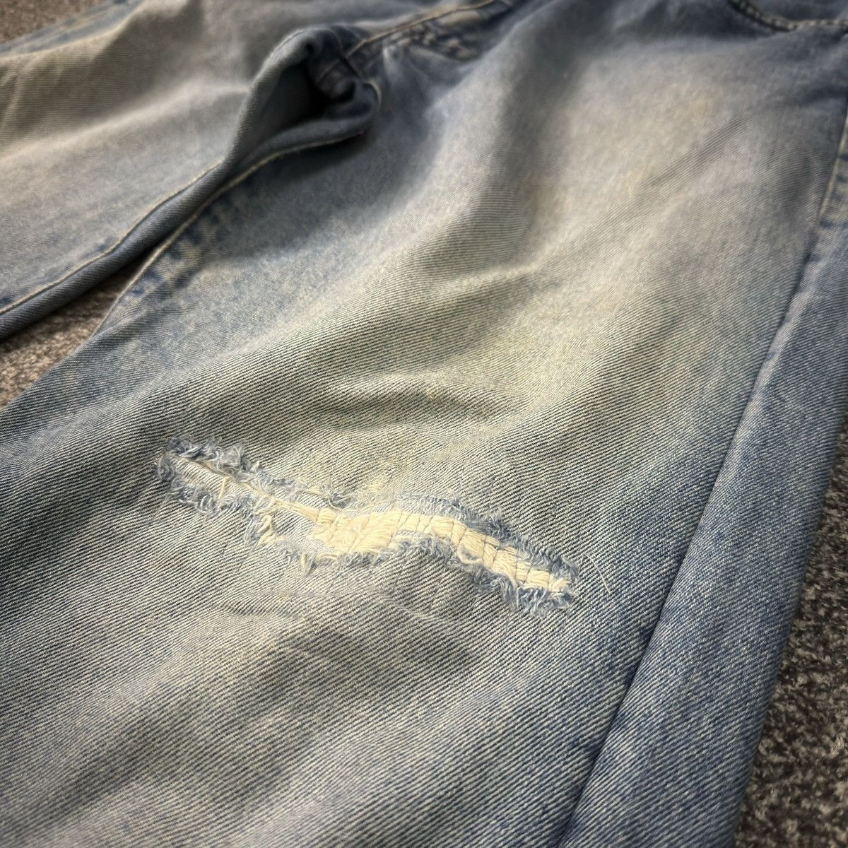 Japanese Brand 🔥🇯🇵 Vintage Baggy Bobson Chessking D-Rise Denim Size US 32 / EU 48 - 5 Thumbnail