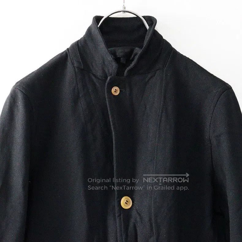 Comme des Garcons Comme Des Garcons Black stand collar long sleeve jacket to Size S / US 4 / IT 40 - 3 Thumbnail