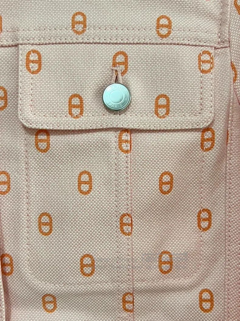 Hermes Hermes Ladies' Denim Jacket Size XXS / US 00 / IT 34 - 4 Thumbnail