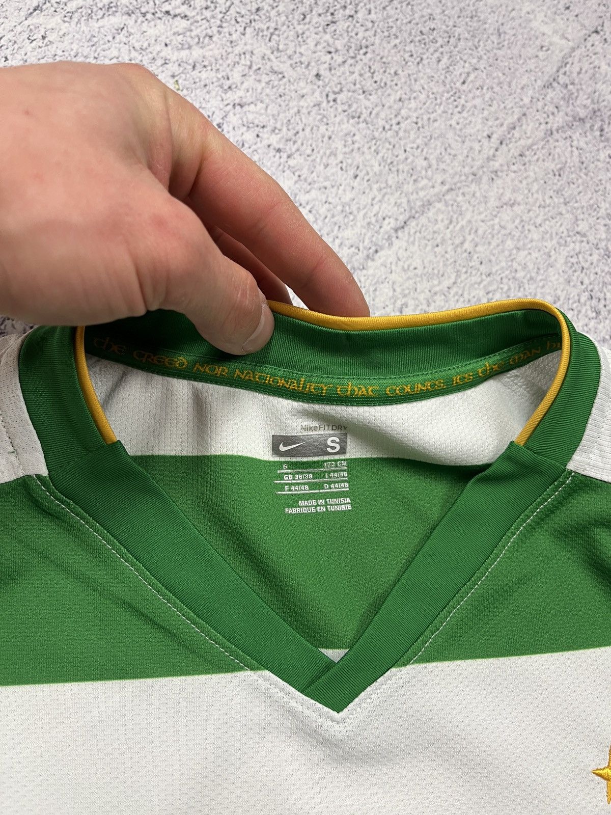 Nike × Vintage Nike FC Celtic 2008/2009 Home Soccer Jersey Football Shirt Size US S / EU 44-46 / 1 - 6 Thumbnail