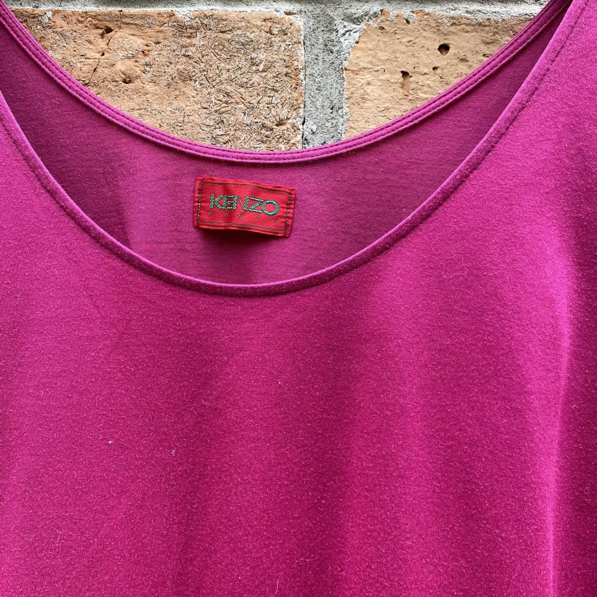 Kenzo Kenzo Magenta Sleeveless Tank Top Size M / US 6-8 / IT 42-44 - 13 Thumbnail