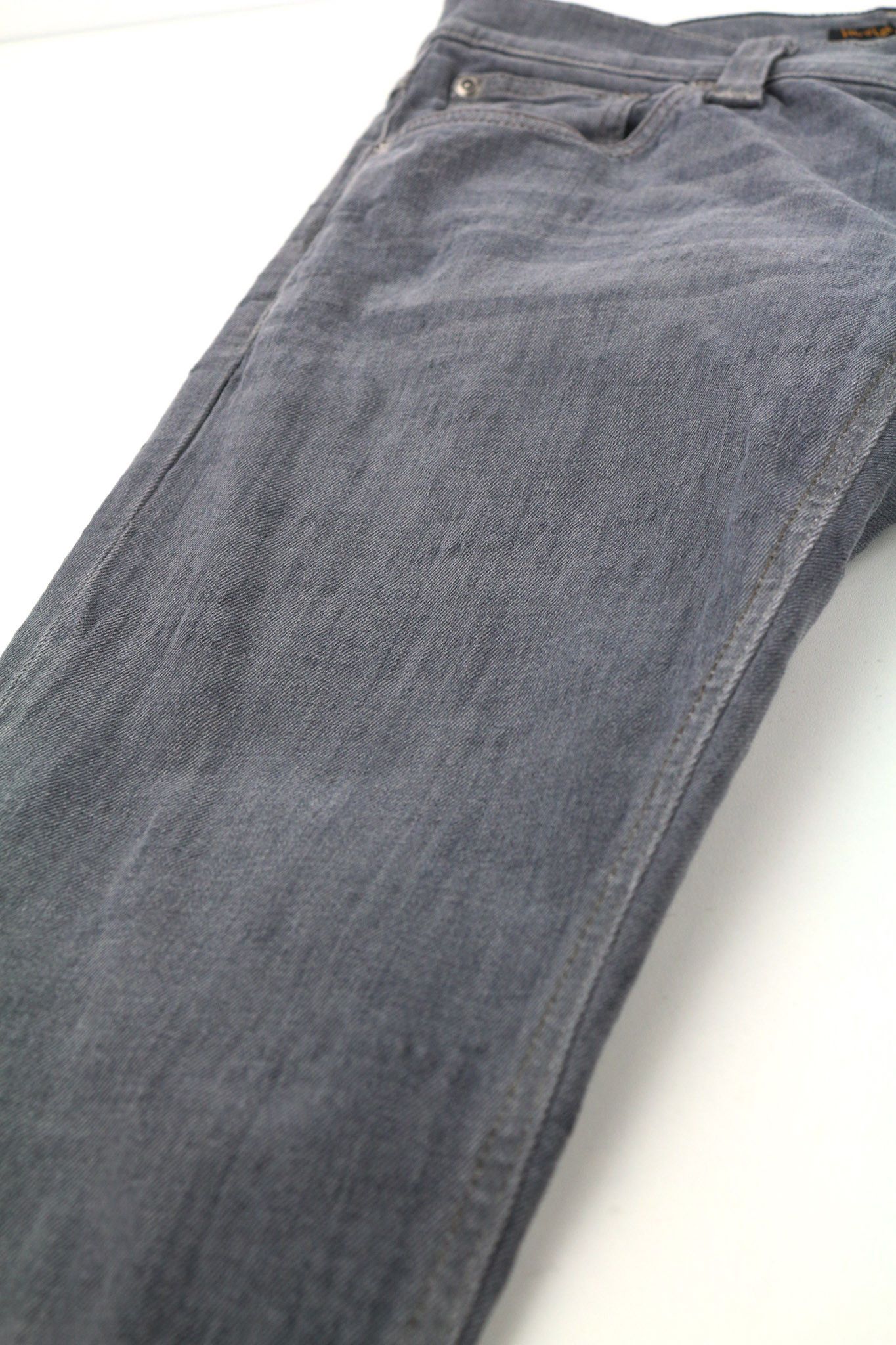 Nudie Jeans TIGHT LONG JOHN W30/L34 Charcoal Slim Denim Jeans 80703 Size US 30 / EU 46 - 8 Thumbnail