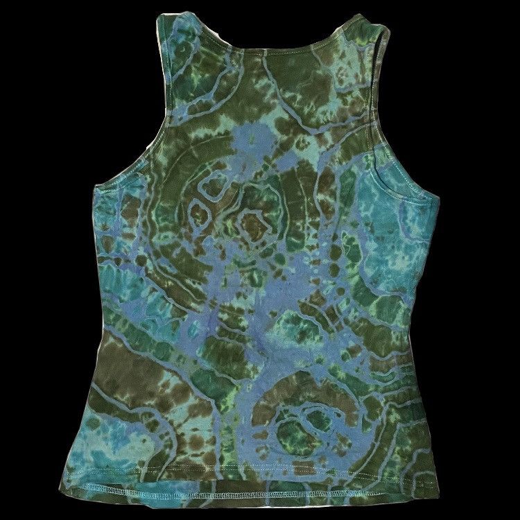 Other Earthy Geode Tie Dye High Neck Tank Top Size M / US 6-8 / IT 42-44 - 3 Thumbnail