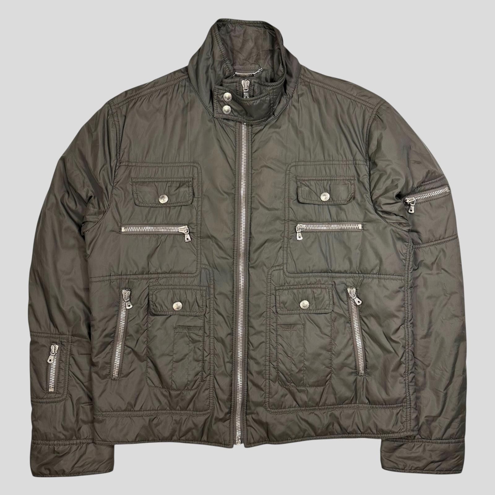 Dolce & Gabbana Dolce & Gabbana AW 2003 Multipocket Flight Jacket - L Size US L / EU 52-54 / 3 - 1 Thumbnail