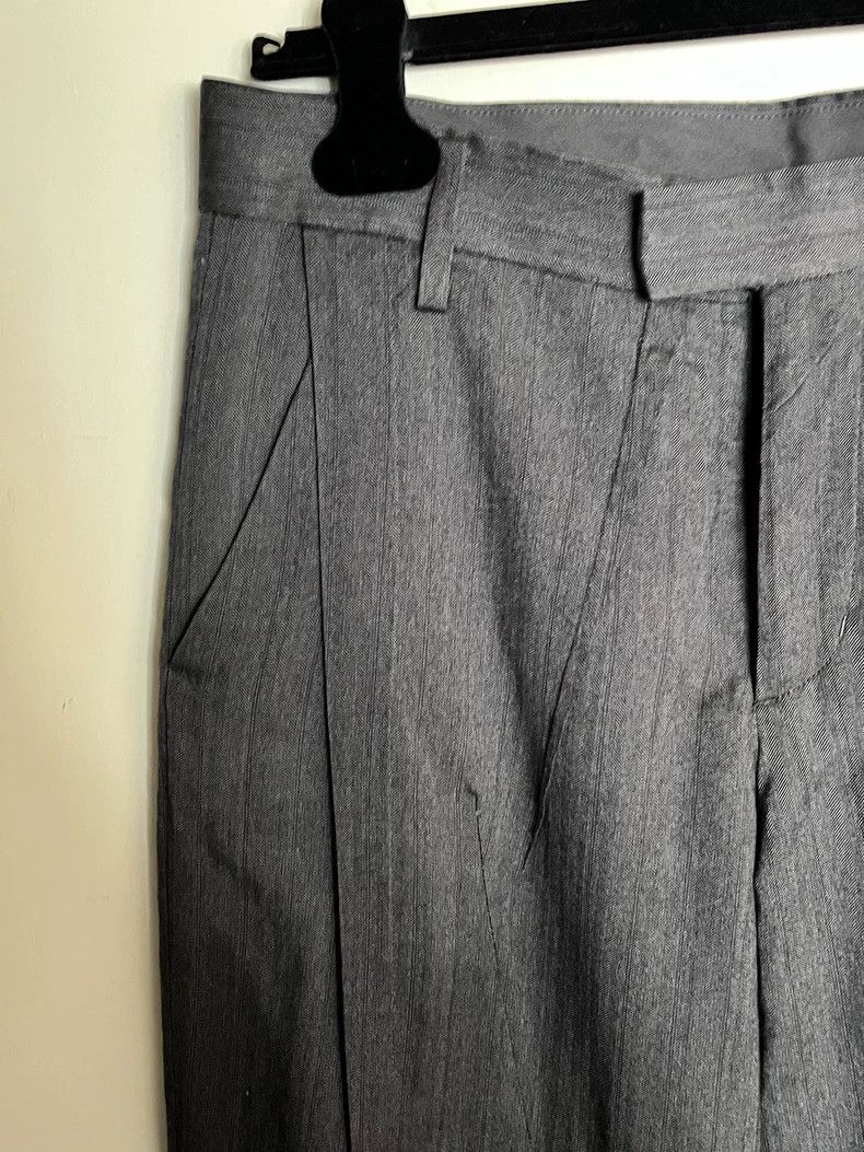 Undercover Undercover size 3 Cut line pleated pure wool trousers 2505 Size US 30 / EU 46 - 9 Thumbnail
