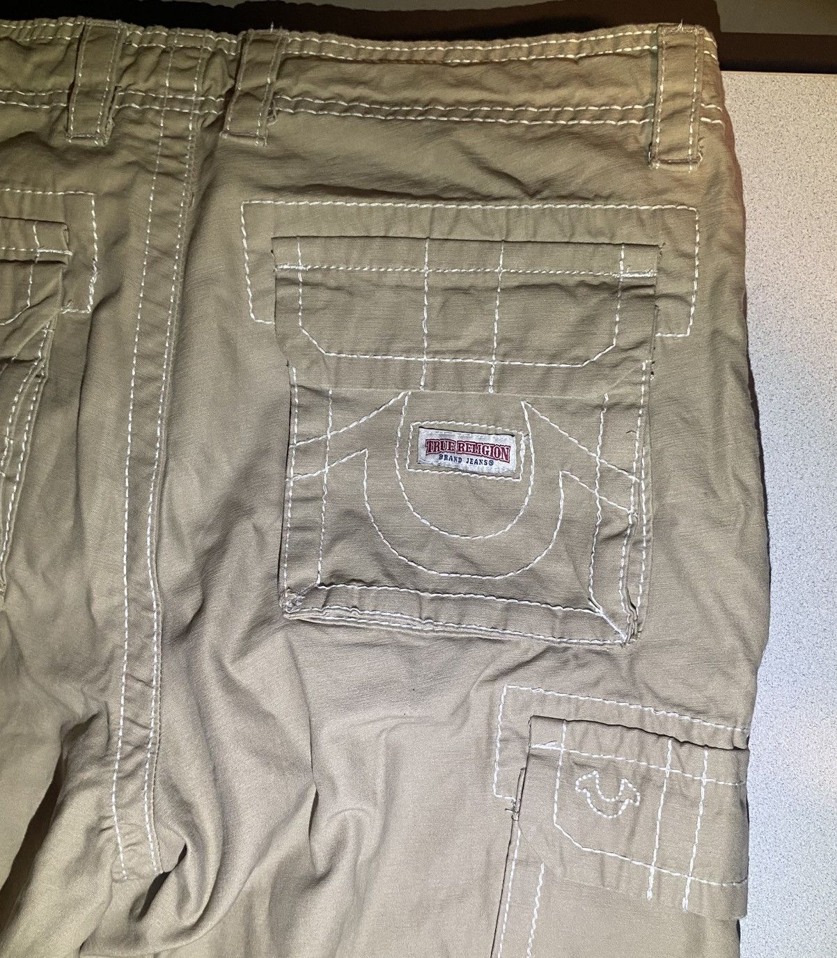 True Religion True Religion Big T Cargo Jogger Size US 31 - 3 Thumbnail