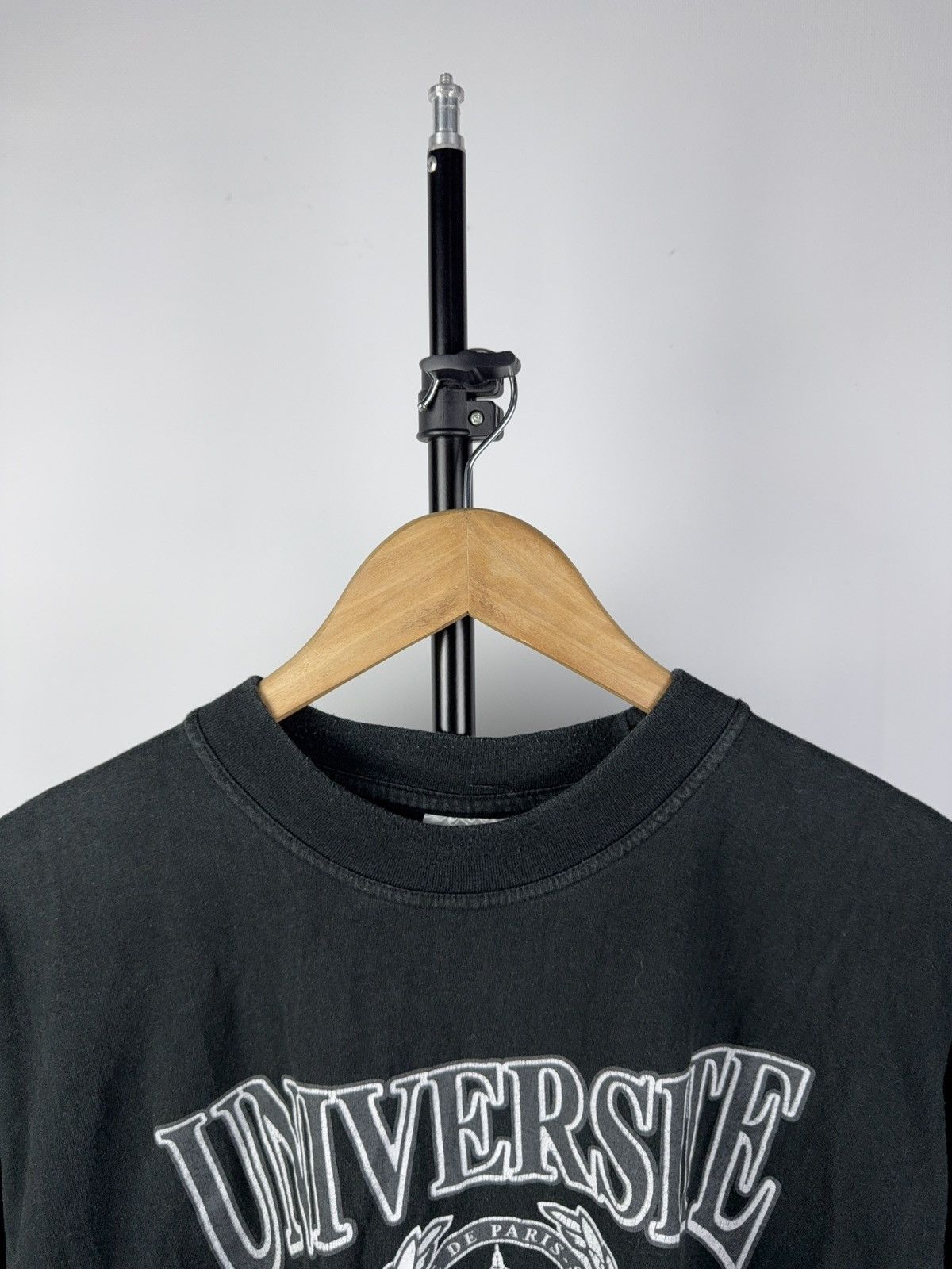 Other vintage 90s university of paris balenciaga style t shirt Size US L / EU 52-54 / 3 - 3 Thumbnail