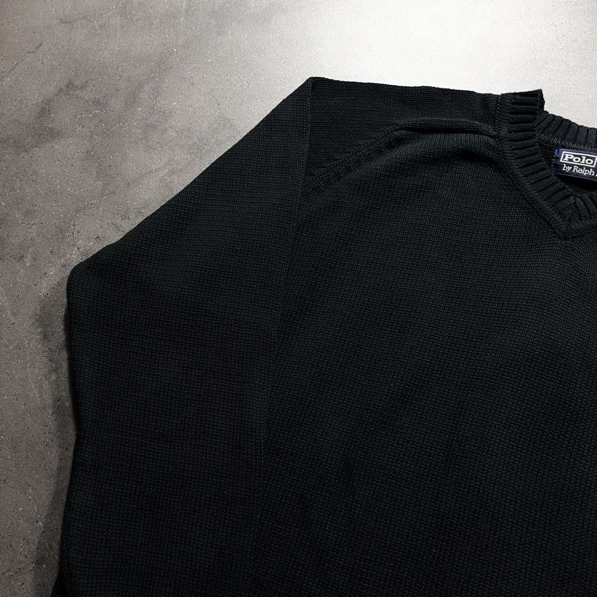 Polo Ralph Lauren Vintage 90s Polo Ralph Lauren Heavy Knitted Knit Sweater Size US XL / EU 56 / 4 - 2 Thumbnail
