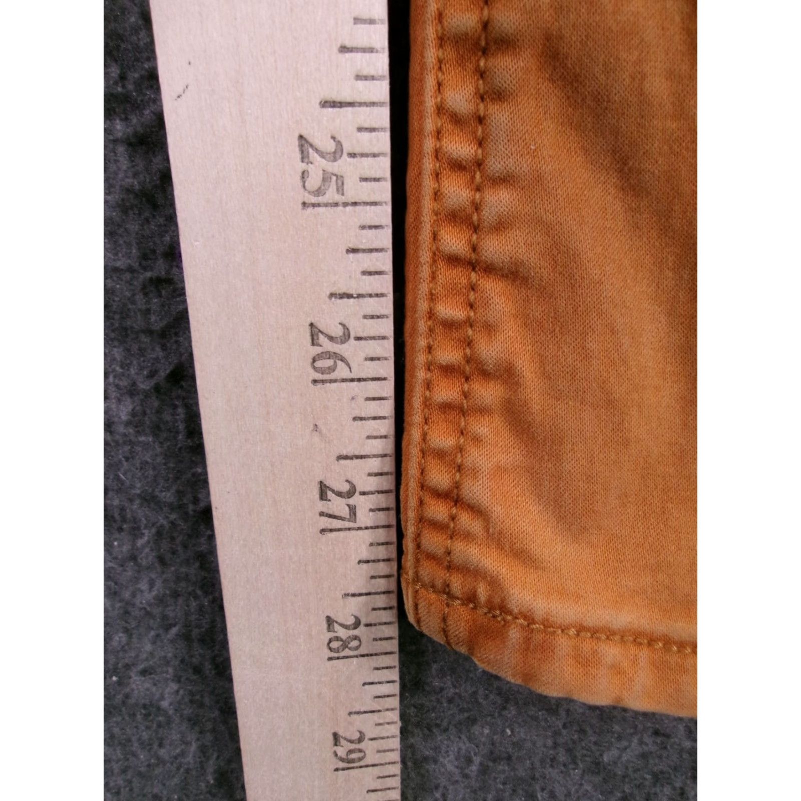 Old Navy Old Navy Jeans Womens 4 Rockstar Super Skinny Stretch Tobacco Leaf Brown Slim Size 27" / US 4 / IT 40 - 6 Thumbnail