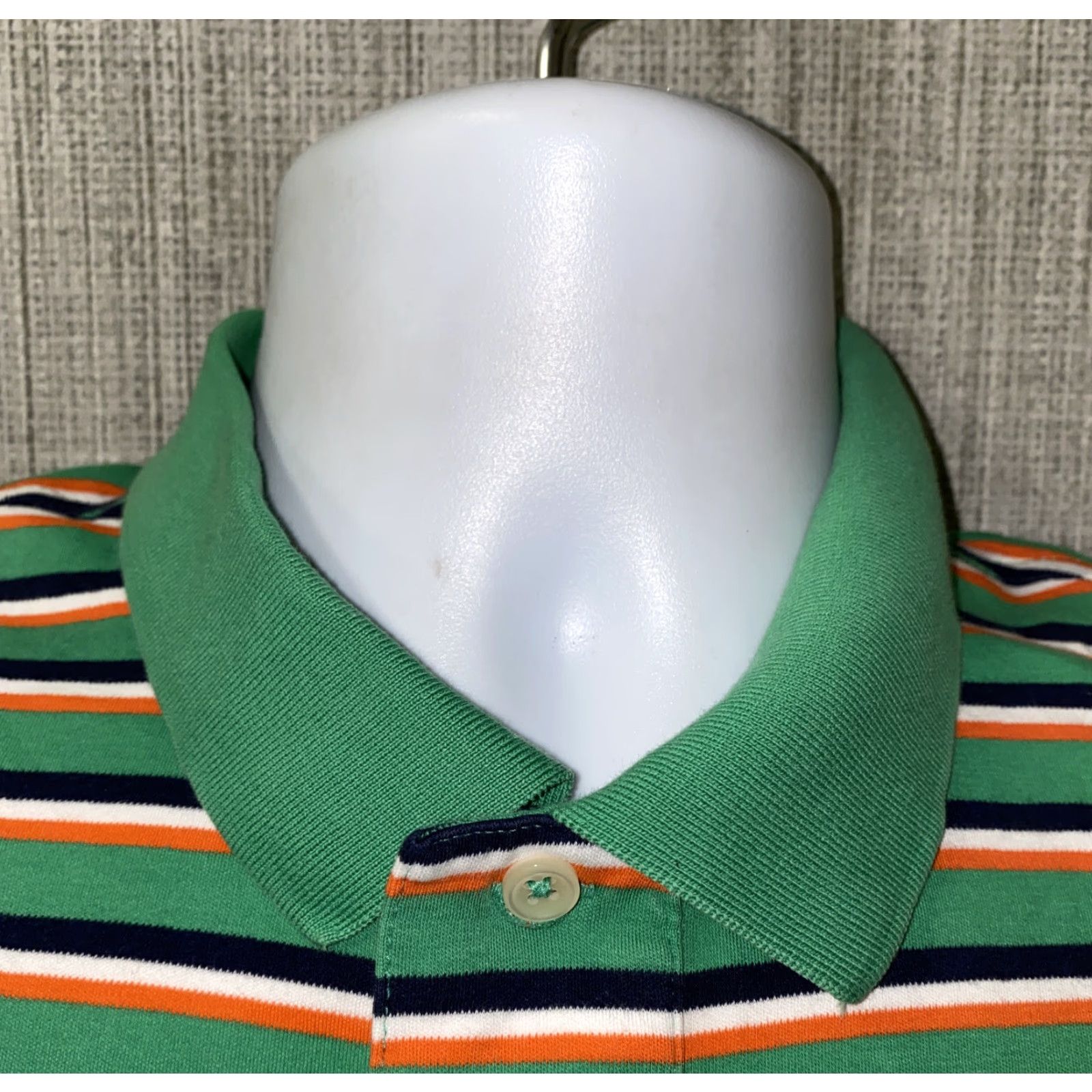 Polo Ralph Lauren Polo Ralph Lauren Polo Shirt Mens Striped Golf Pima Soft Touch Button-Up Short Sleeve L Multicolor Mens Size US L / EU 52-54 / 3 - 3 Thumbnail