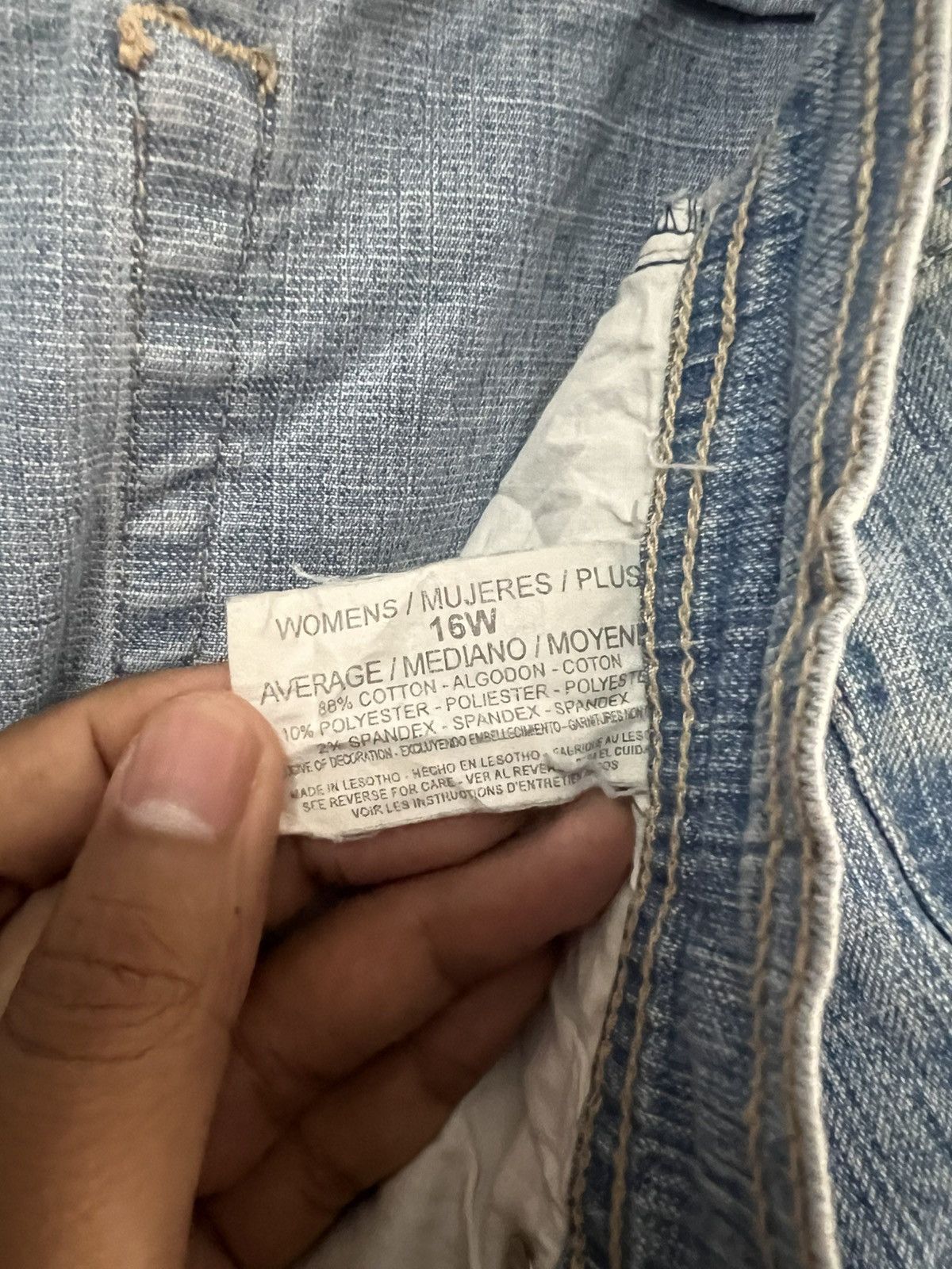 Unsound Rags Gloria Vanderbilt Jeans Size 36" / US 14 / IT 50 - 18 Thumbnail
