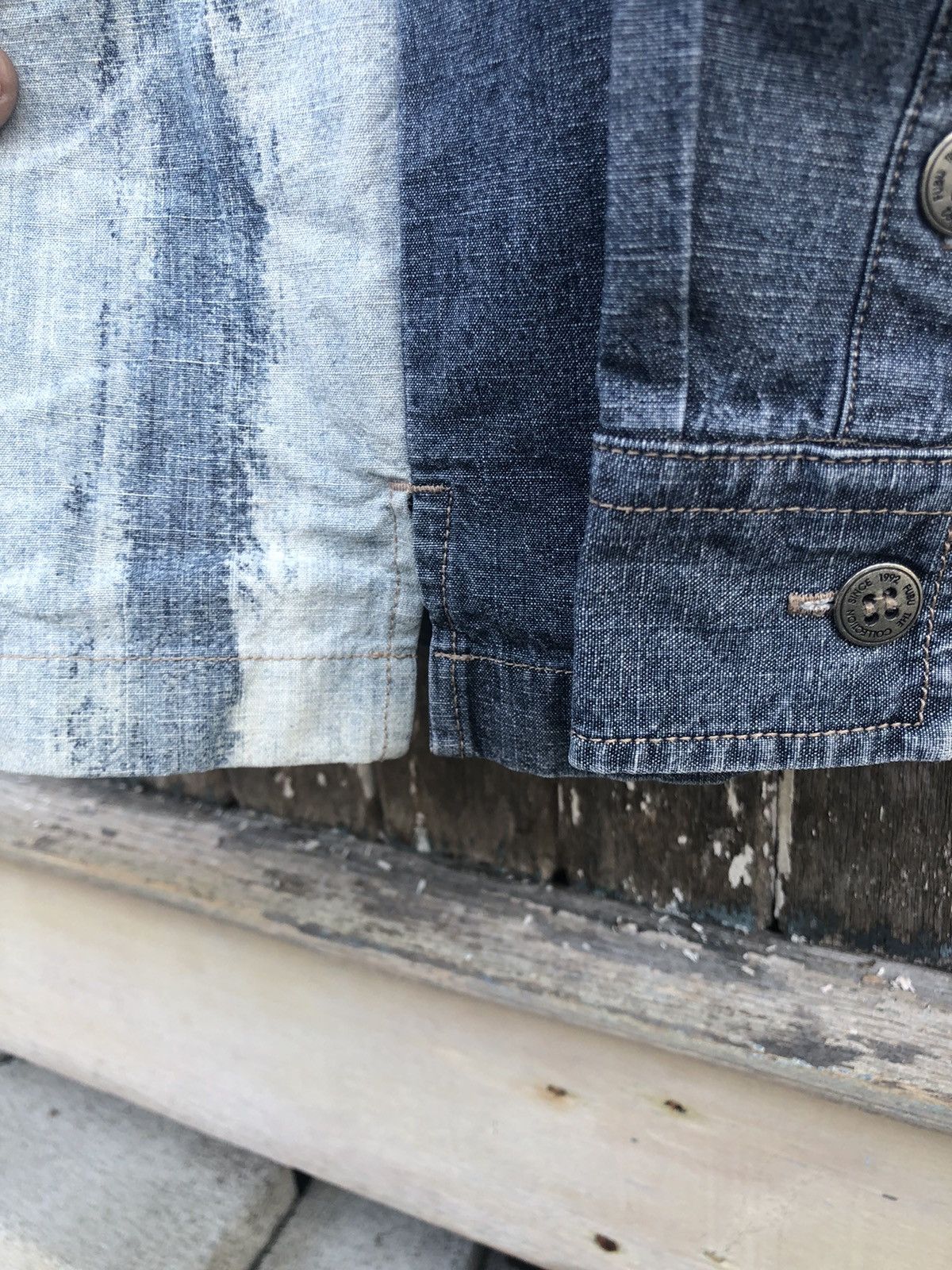 Fubu × Vintage 🔥Vintage Y2K🔥Fubu Collection Denim Longsleeve Size US L / EU 52-54 / 3 - 13 Thumbnail