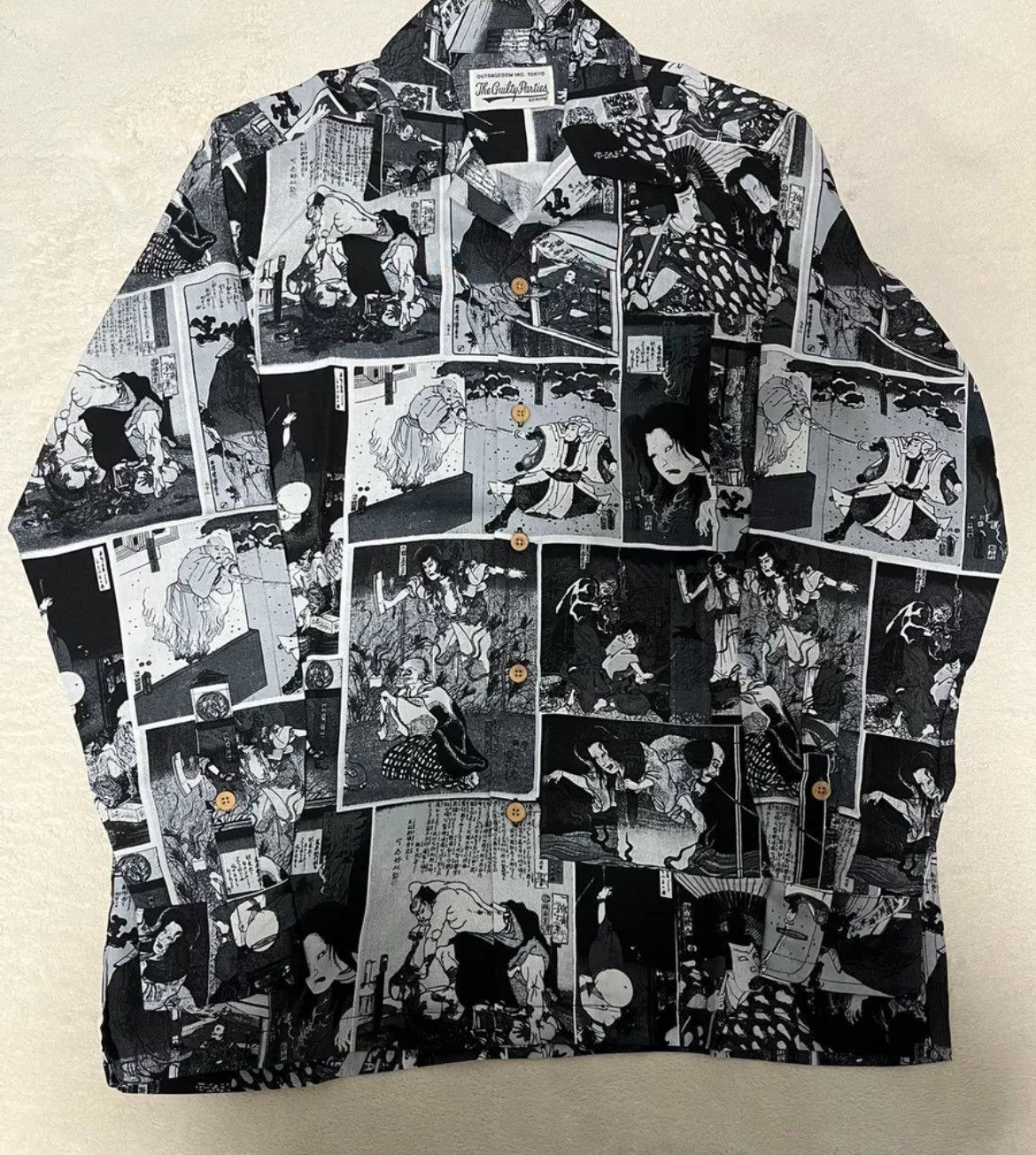 Wacko Maria Wacko Maria Ukiyoe print Ghosts at Night - DMC Size US M / EU 48-50 / 2 - 1 Thumbnail