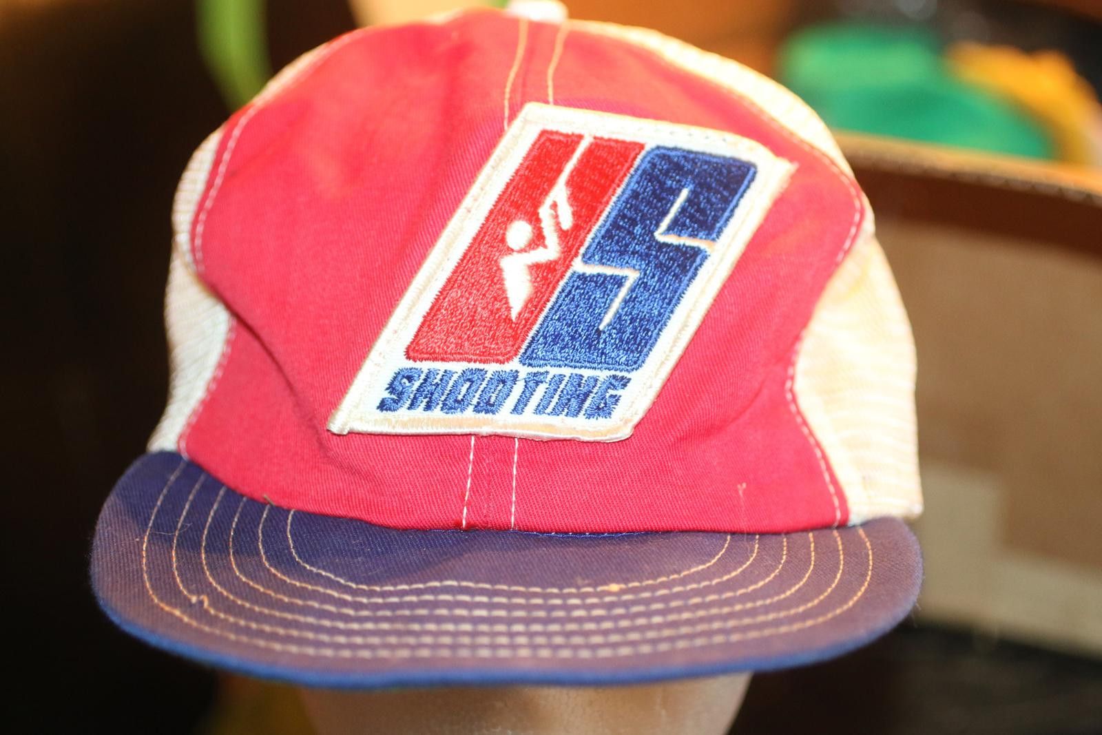 MLB Vintage SHOWTIME Trucker Hat Mesh Snapback Red Promo Cap Size ONE SIZE - 1 Thumbnail