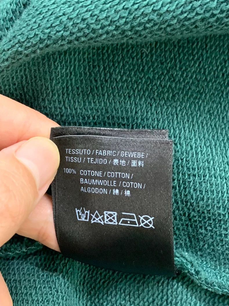 Balenciaga Balenciaga Green Big Logo Round Neck Sweatshirt Size US S / EU 44-46 / 1 - 7 Thumbnail