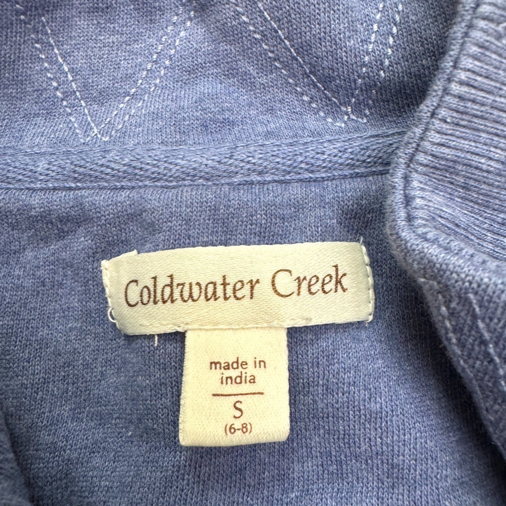 Coldwater Creek VINTAGE Coldwater Creek Women's Pullover Sweater S Purple Fleece Casual Cozy Fall Winter Size S / US 4 / IT 40 - 5 Thumbnail