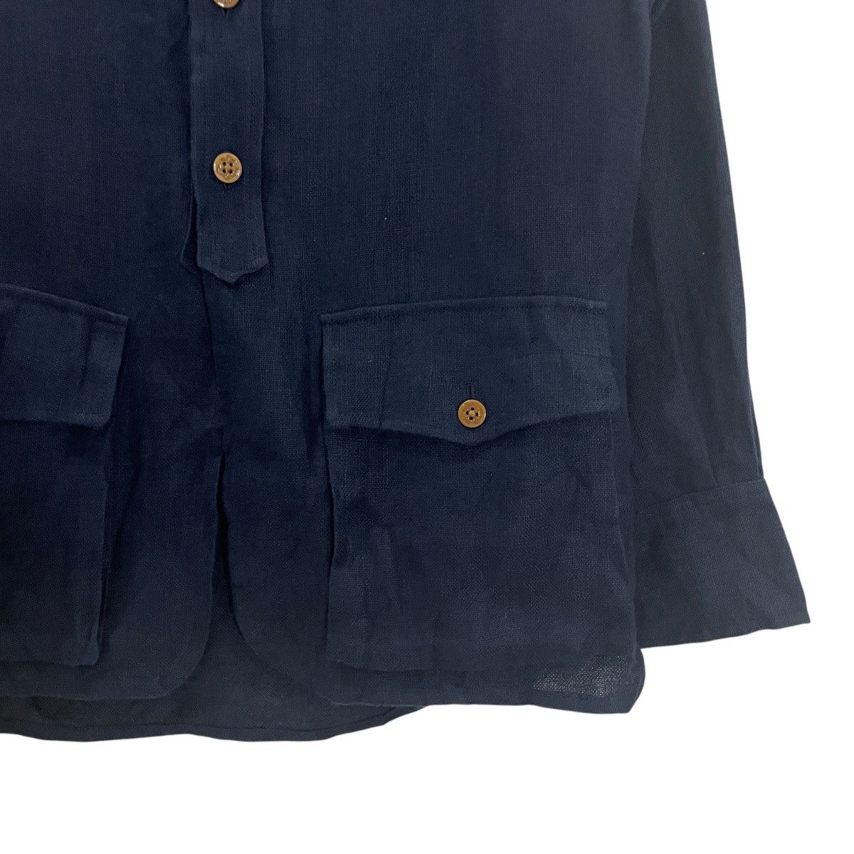 Lardini Lardini Button Upd Blouse Jacket Size L / US 10 / IT 46 - 4 Thumbnail