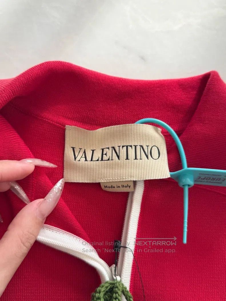 Valentino Valentino Short-sleeved knitted sweater Size M / US 6-8 / IT 42-44 - 3 Thumbnail