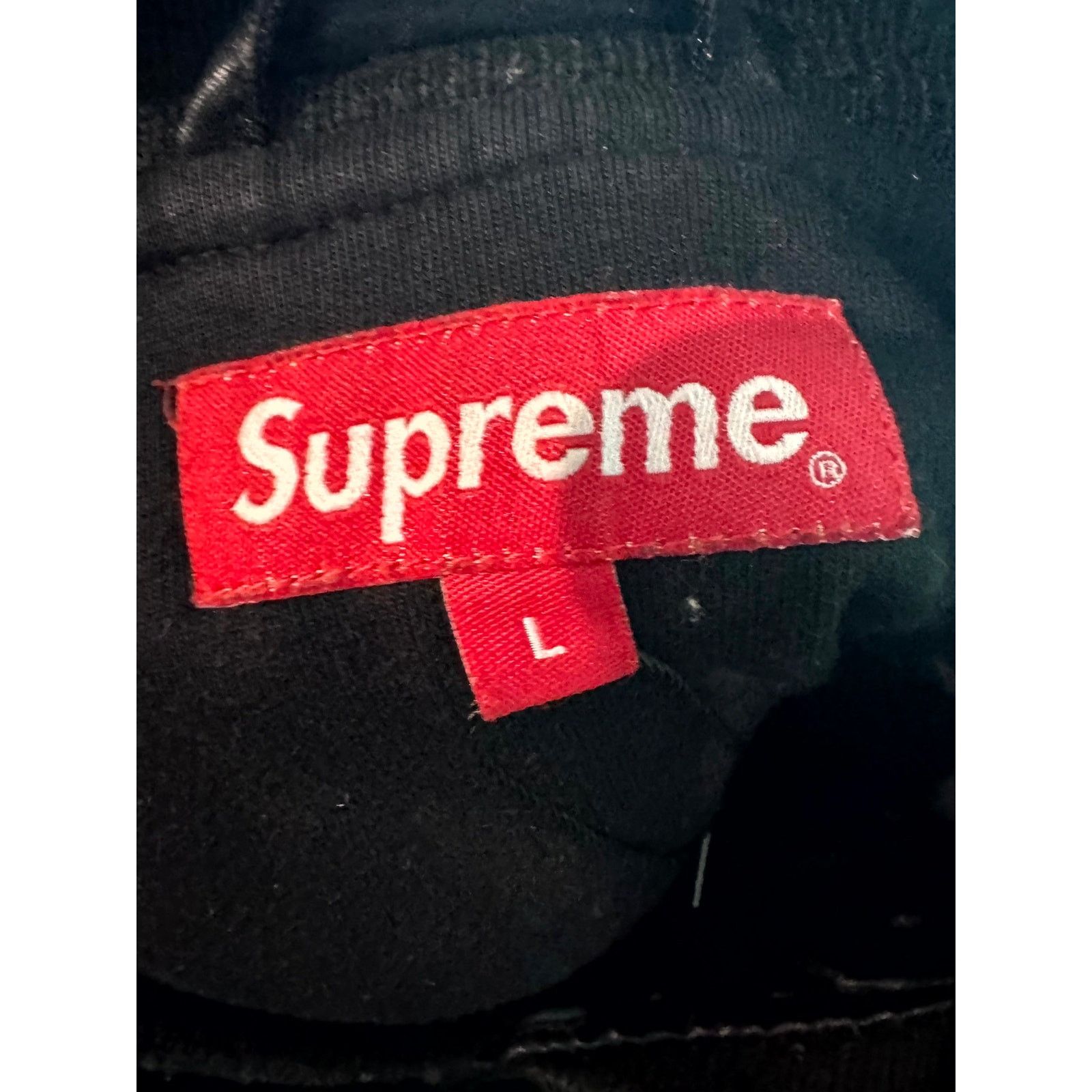 Supreme Supreme Quilted Satin Varsity Black Jacket Size US L / EU 52-54 / 3 - 3 Thumbnail