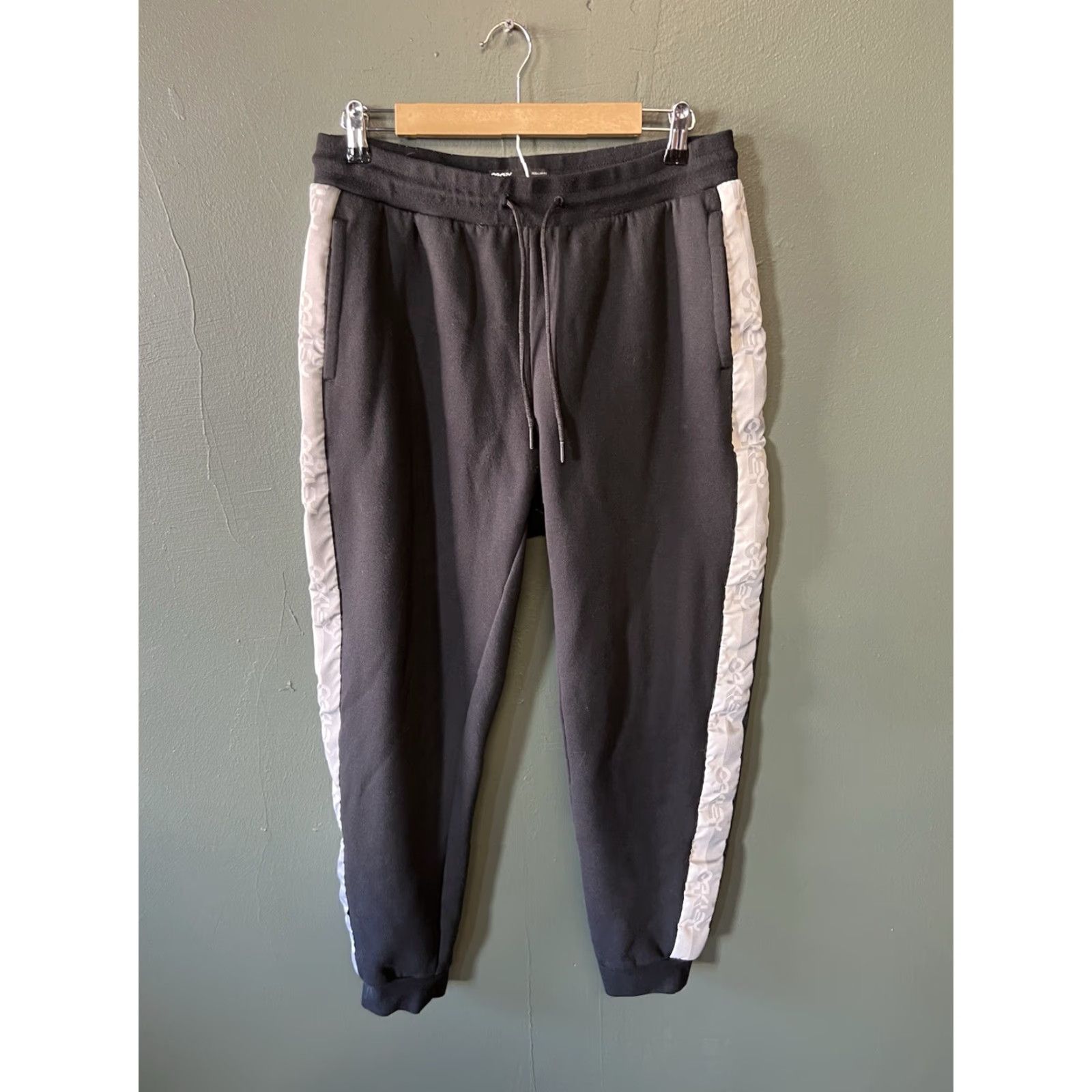 Oakley Oakley Mens Black Jogger Athletic Sweatpants Size M Regular Fit Size US 31 - 2 Thumbnail