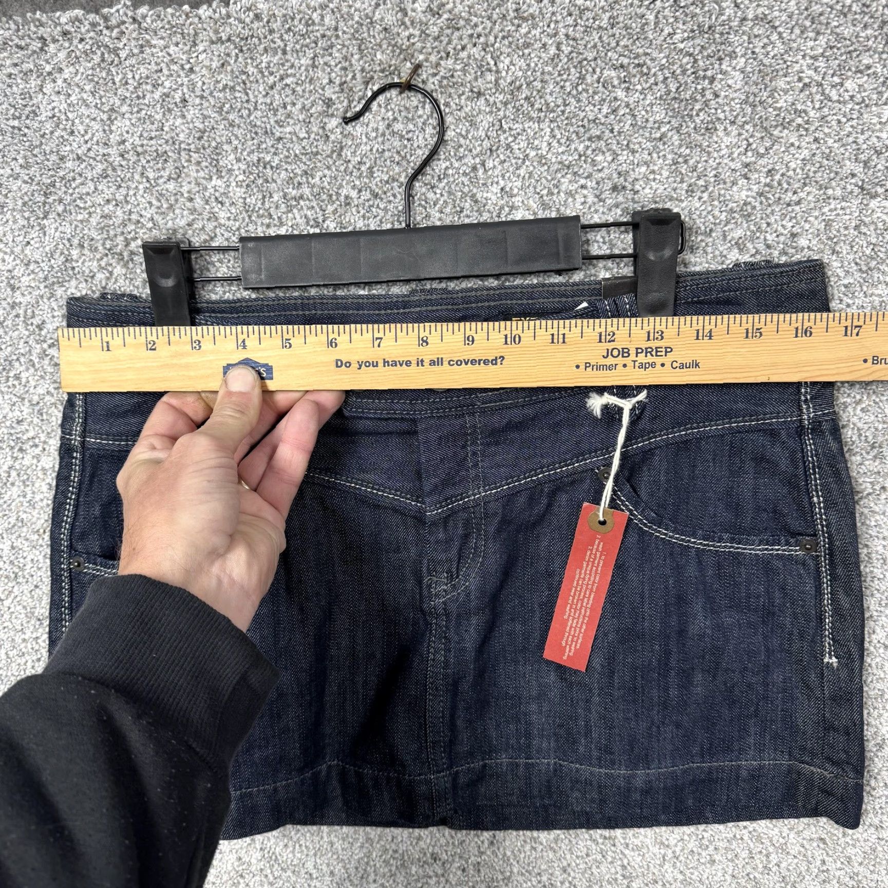 Express Y2K Express Jeans Mini Skirt Size 6 Womens Denim Short Blue Pockets Zip 6 Express Jeans Vintage No Menus? Size 28" / US 6 / IT 42 - 7 Thumbnail
