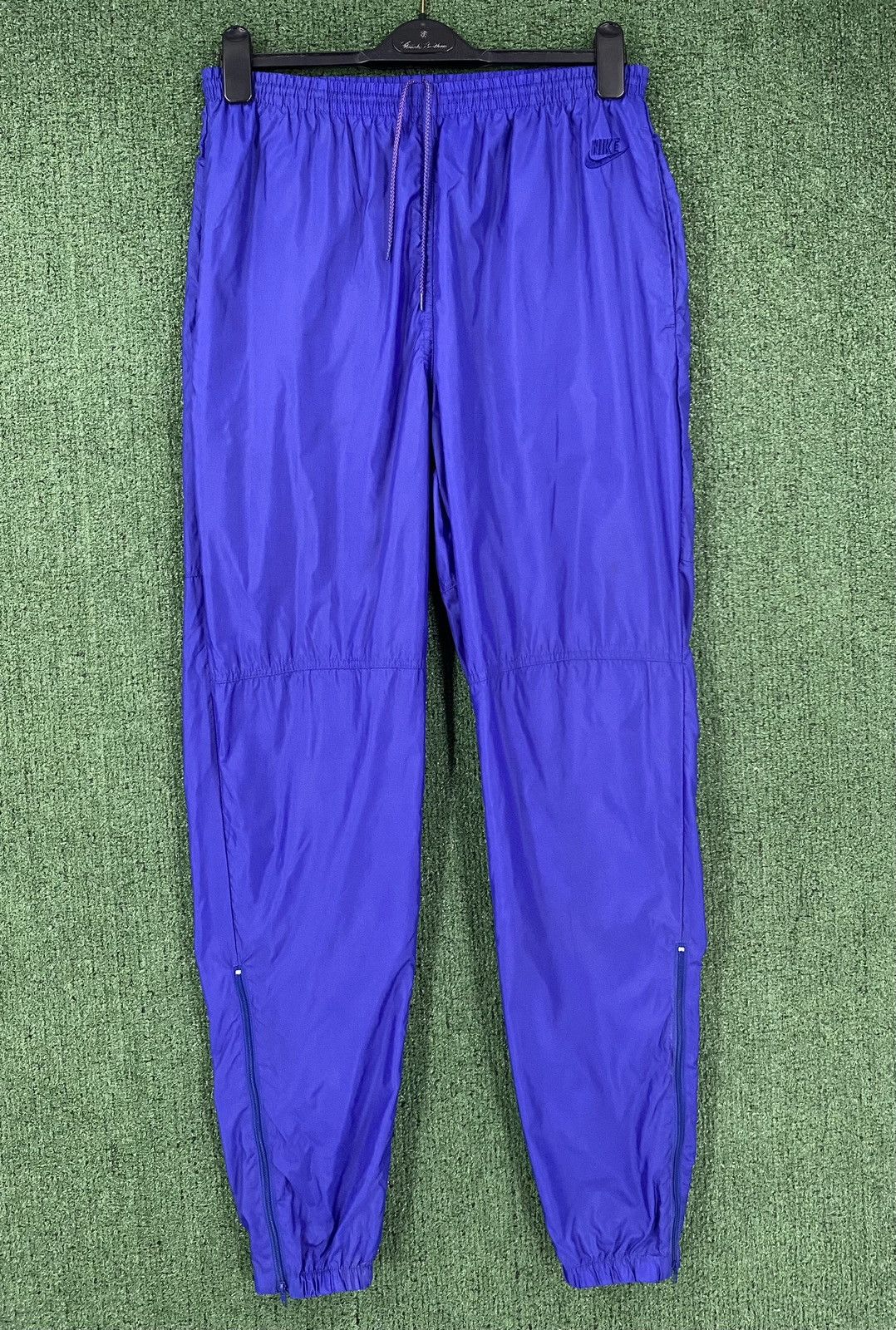 Nike Vintage 90’s Nike Spellout Windbreaker Pants Women’s Medium Size 34" / US 12 / IT 48 - 1 Thumbnail