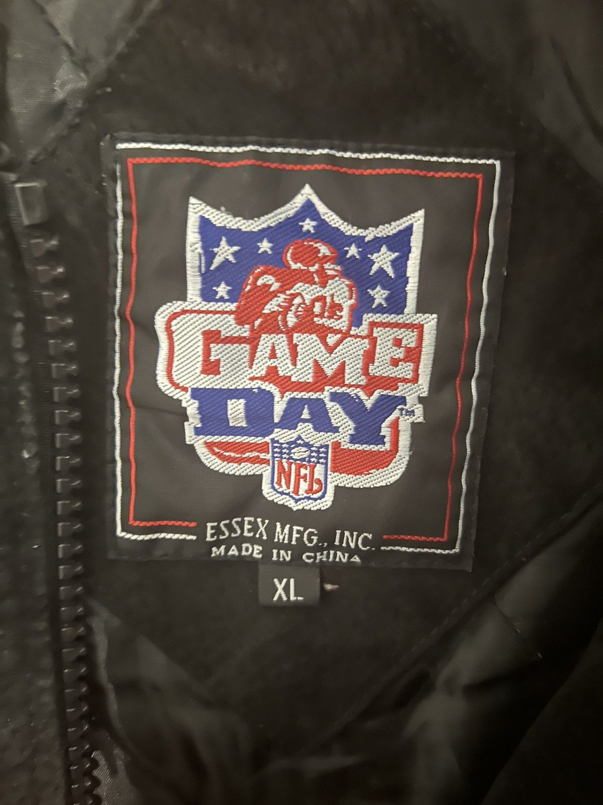NFL Vintage Green Bay Packers Leather Bomber Jacket Size US XL / EU 56 / 4 - 2 Thumbnail