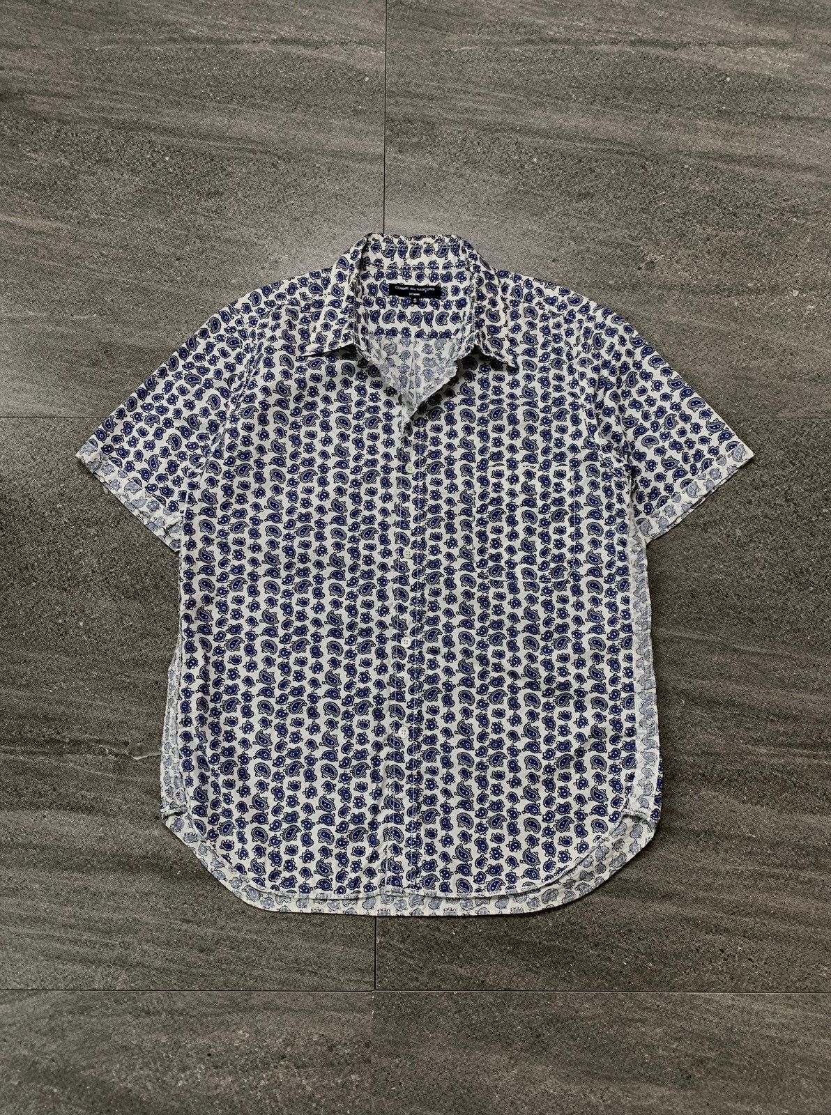 Comme des Garcons Homme FREE IMPORT TAX Paisley SS Shirts Size US S / EU 44-46 / 1 - 2 Thumbnail