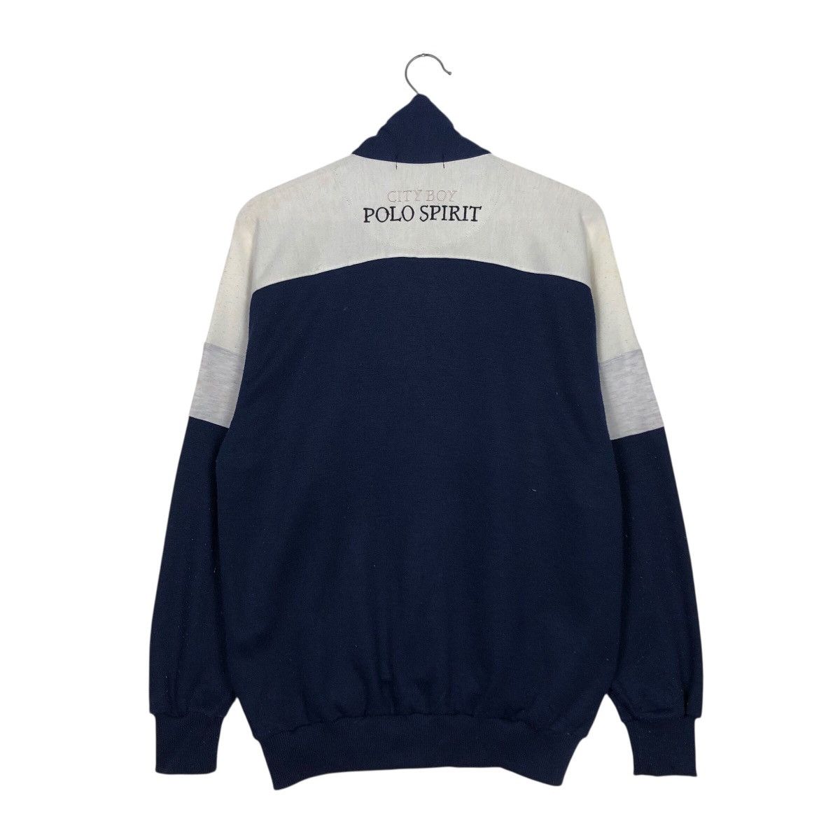 Japanese Brand 📌Vintage Half Zipper Anorak Sweatshirt Collar Polo Spirit Size US M / EU 48-50 / 2 - 9 Thumbnail