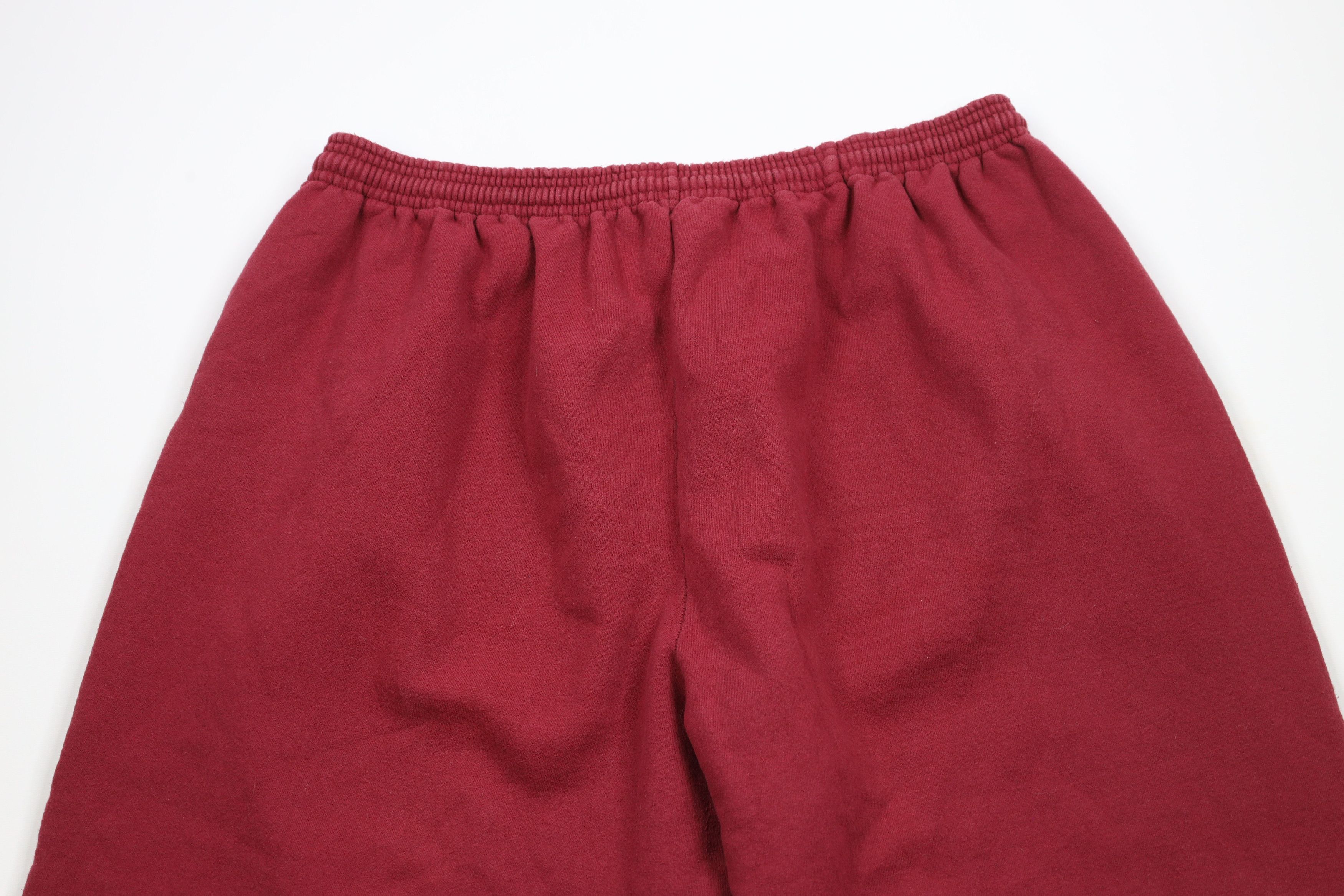 Starter × Vintage Vintage 90s Starter Heavyweight Sweatpants Joggers Red Size US 40 / EU 56 - 13 Thumbnail